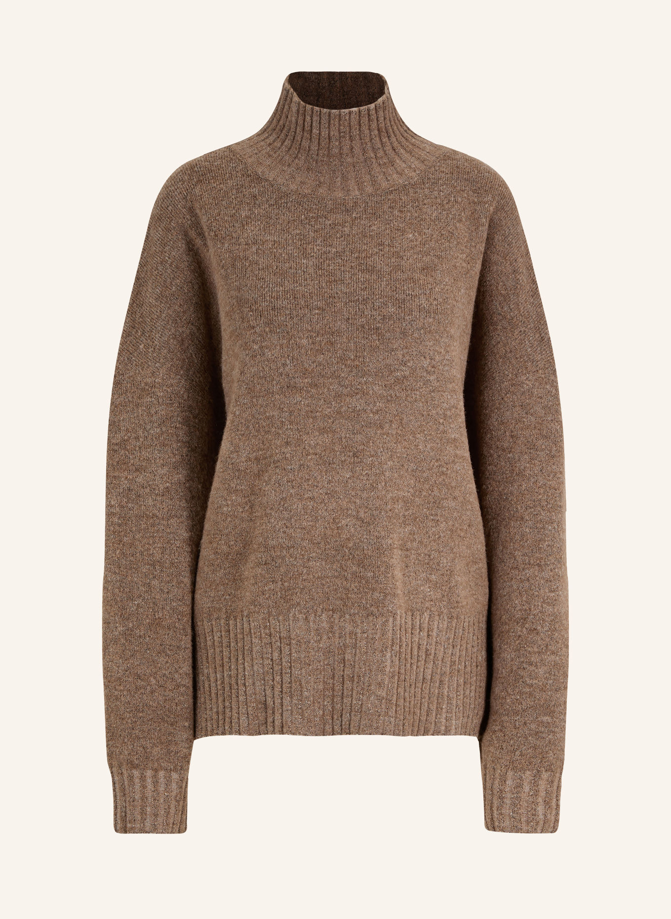 VENICE BEACH Sweter AMBER: SZAROBRĄZOWY