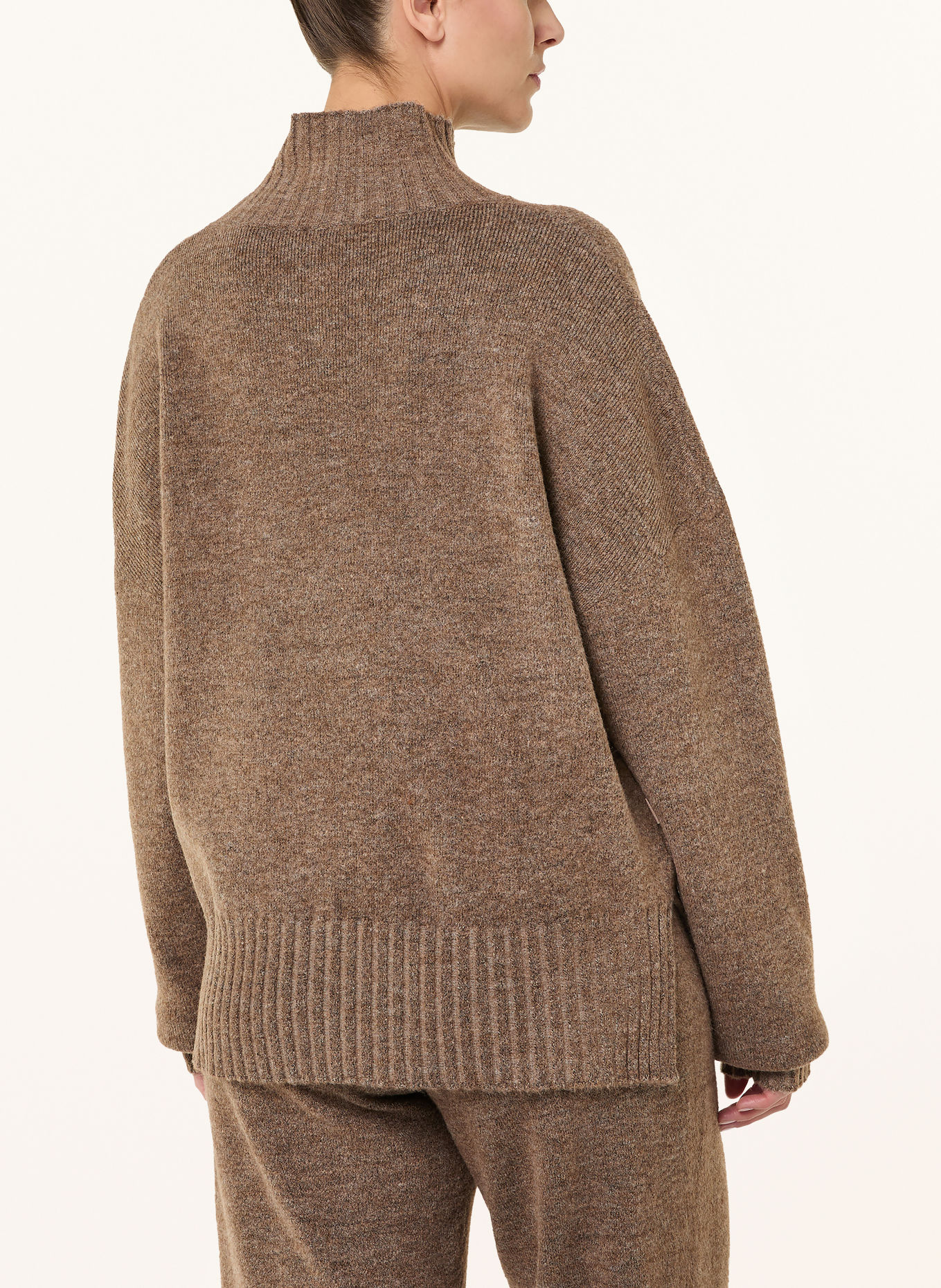 VENICE BEACH Sweter AMBER: SZAROBRĄZOWY
