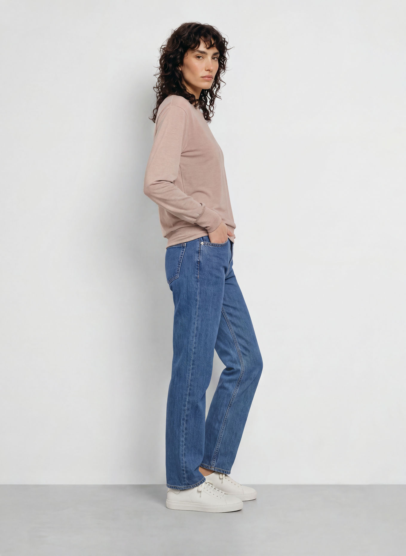 JOY sportswear Haut à manches longues TONIA: MARRON CLAIR