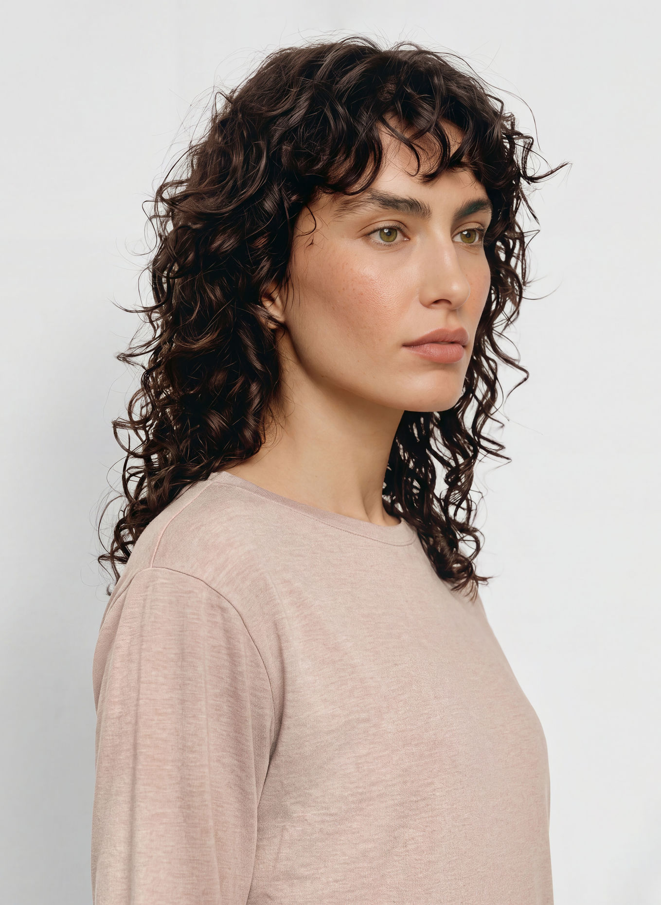 JOY sportswear Haut à manches longues TONIA: MARRON CLAIR