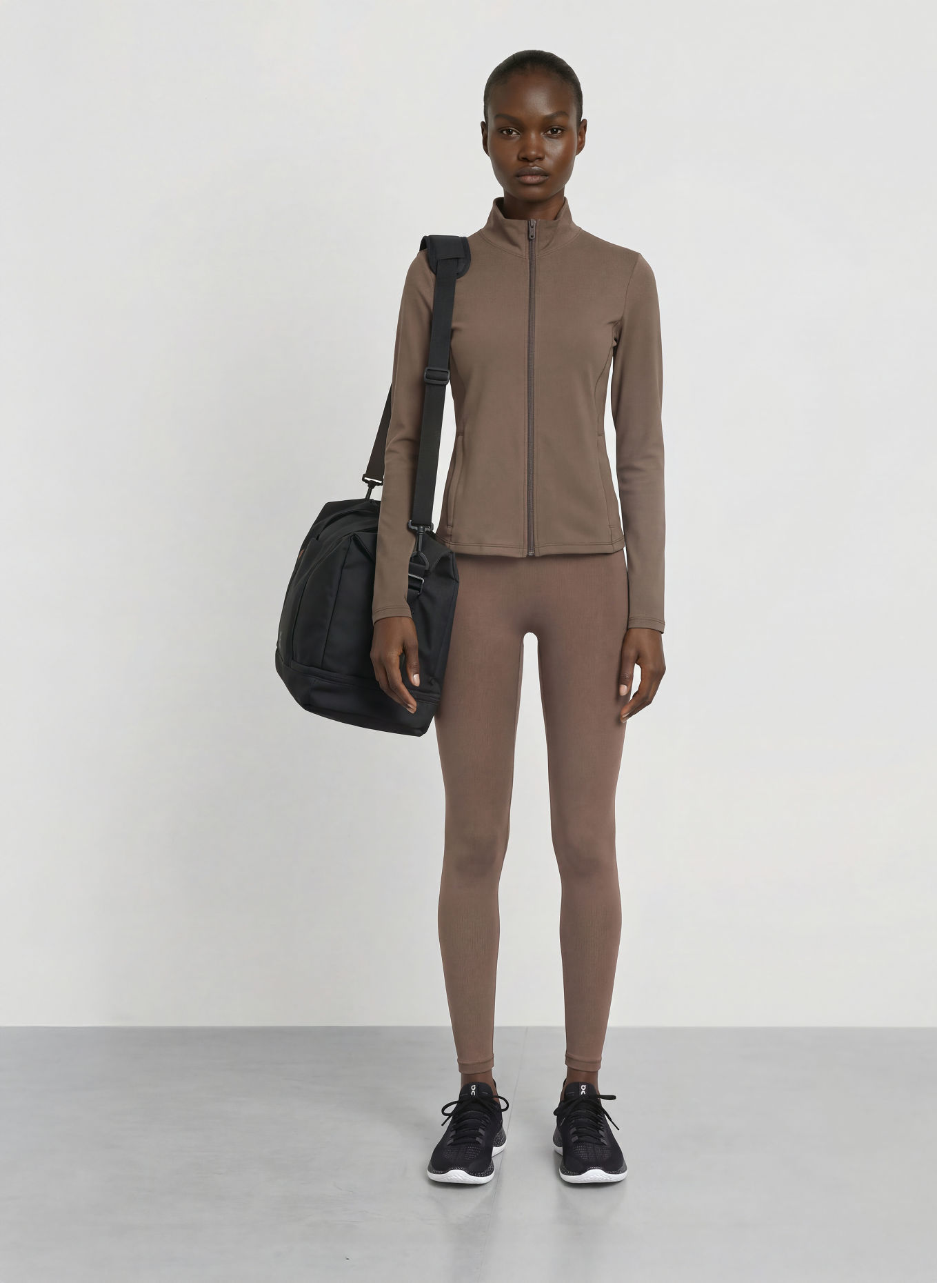 UNDER ARMOUR UA MERIDIAN Training jacket: BROWN