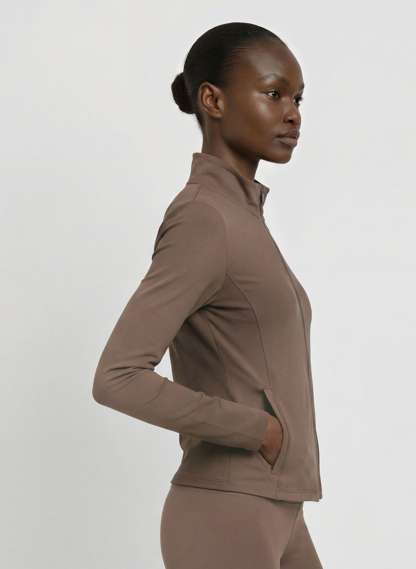 UNDER ARMOUR UA MERIDIAN Training jacket: BROWN