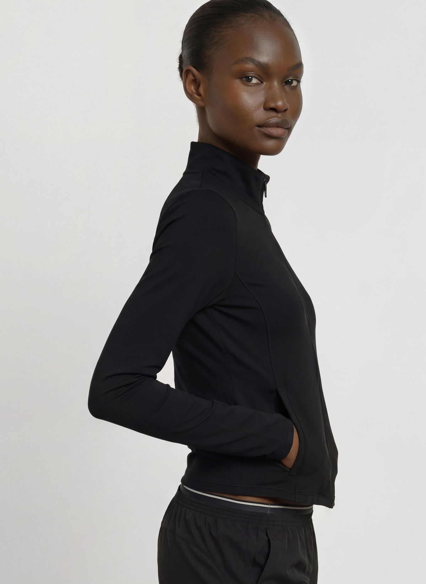 UNDER ARMOUR Trainingsjas UA MERIDIAN: ZWART