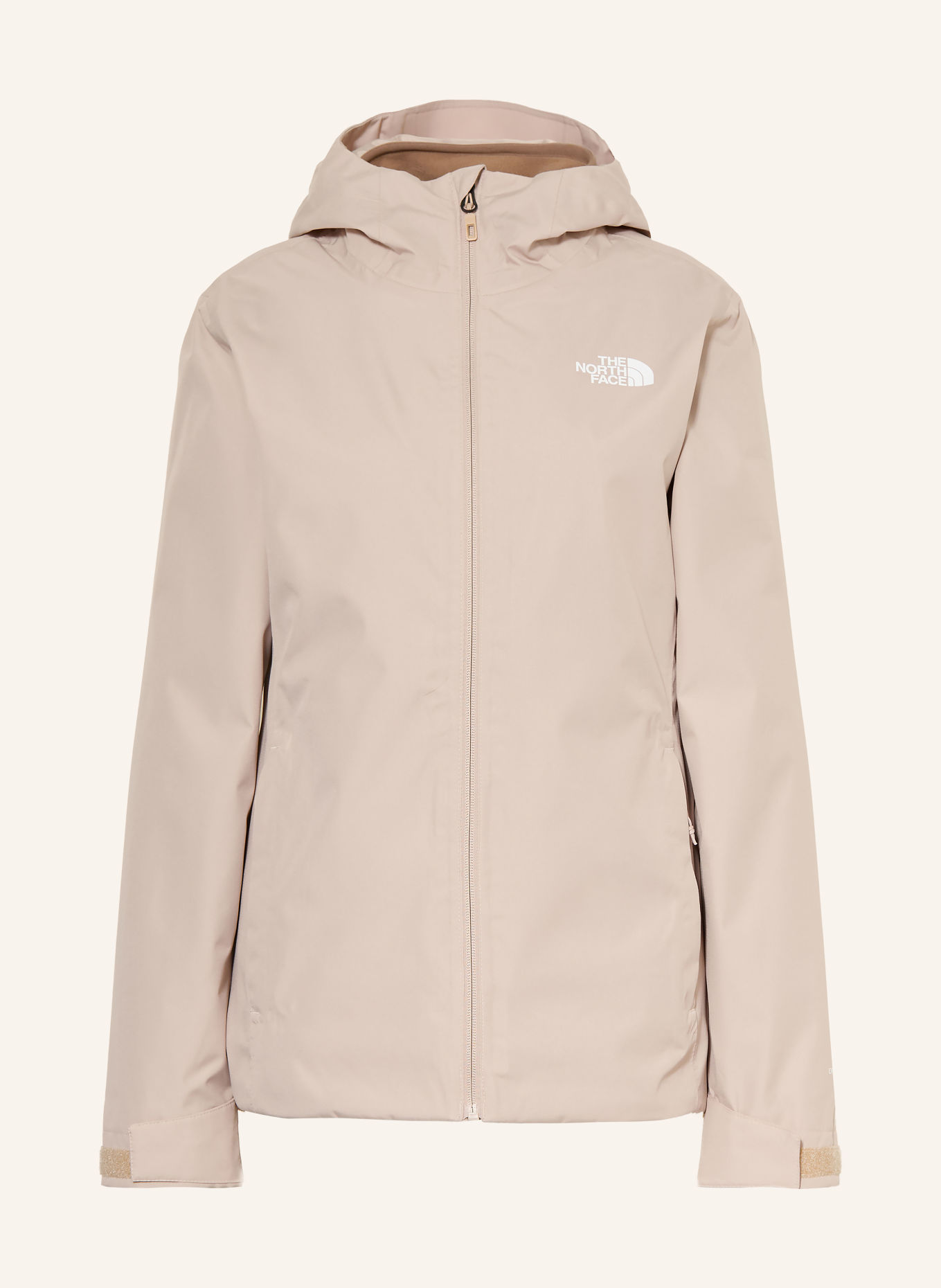 THE NORTH FACE 2-in-1 jas QUEST TRICLIMATE: BEIGE