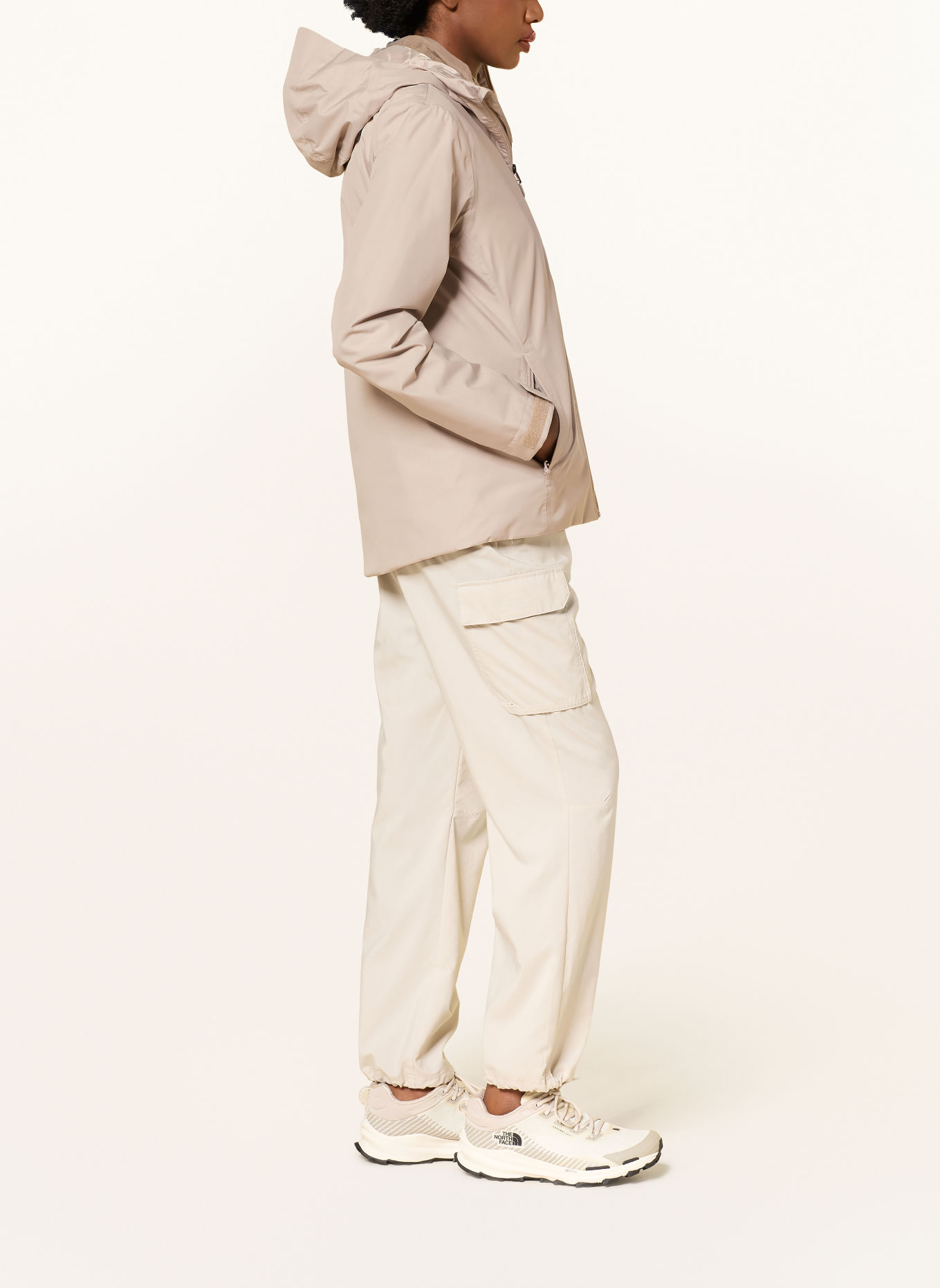 THE NORTH FACE 2-in-1 jas QUEST TRICLIMATE: BEIGE