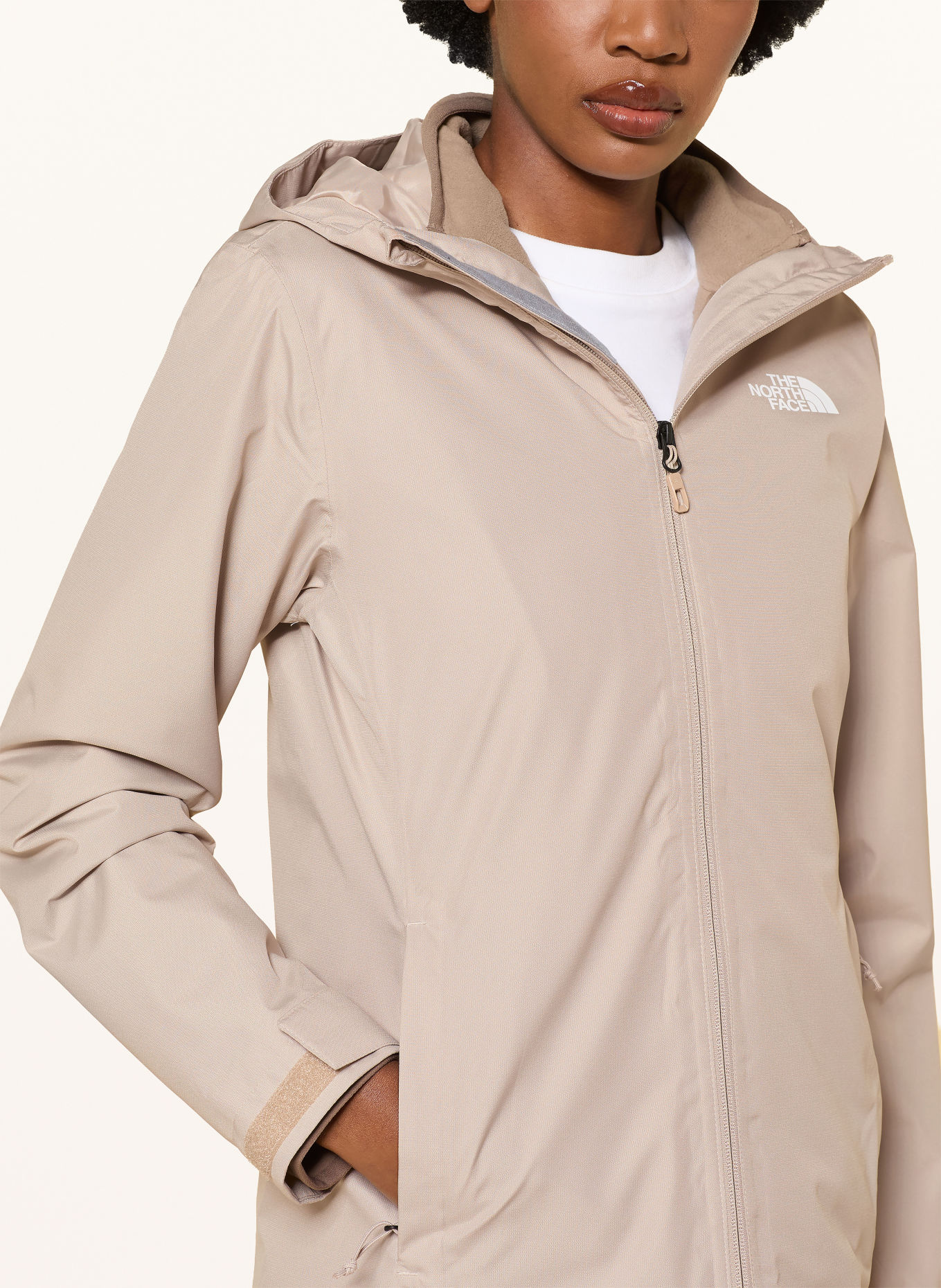 THE NORTH FACE 2-in-1 jas QUEST TRICLIMATE: BEIGE