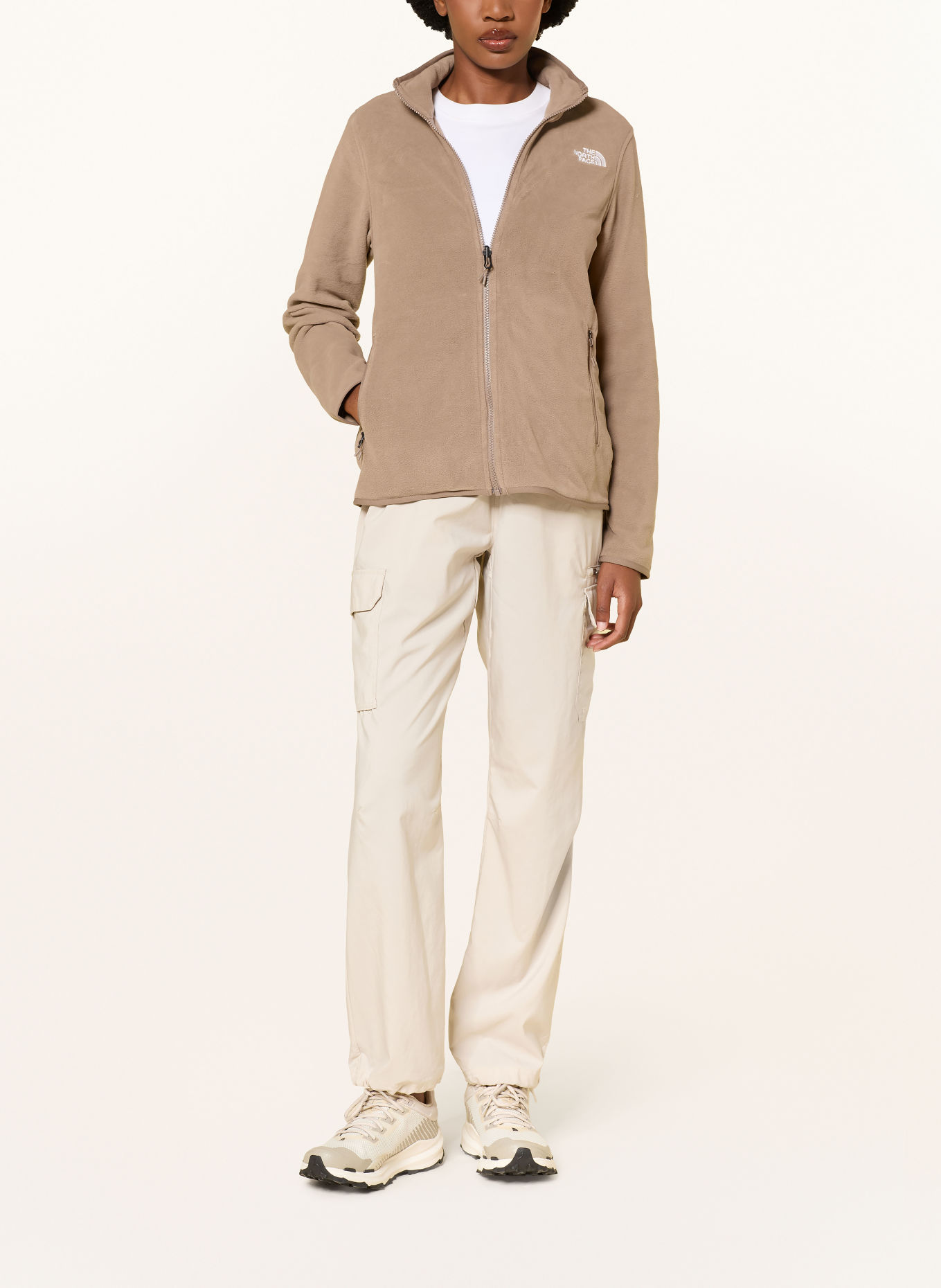 THE NORTH FACE 2-in-1 jas QUEST TRICLIMATE: BEIGE