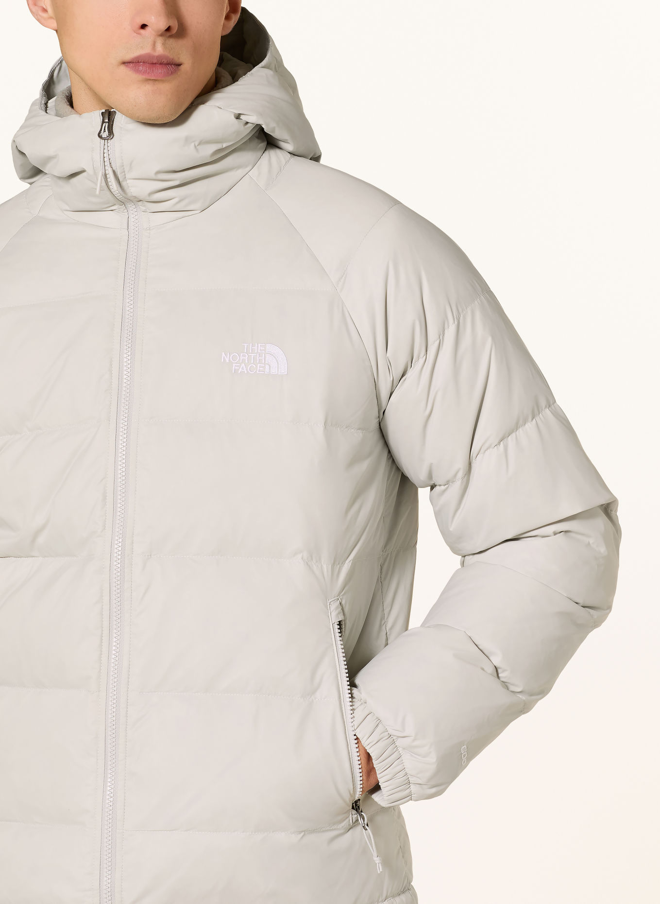 THE NORTH FACE HYDRENALITE Down Jacket: LIGHT GRAY
