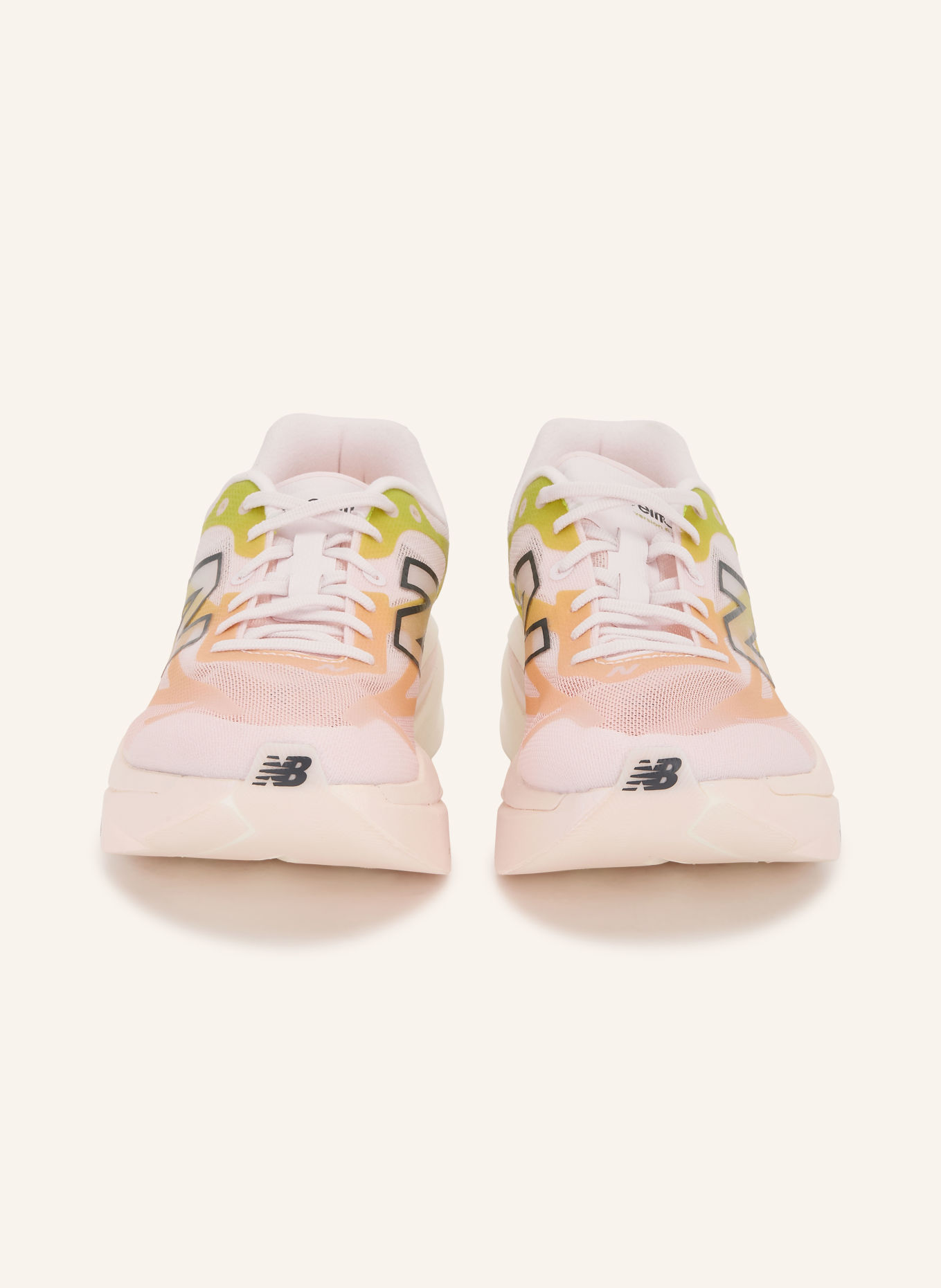 new balance SUPERCOMP ELITE V6 Running Shoes: LIGHT PINK / ORANGE / LIGHT GREEN