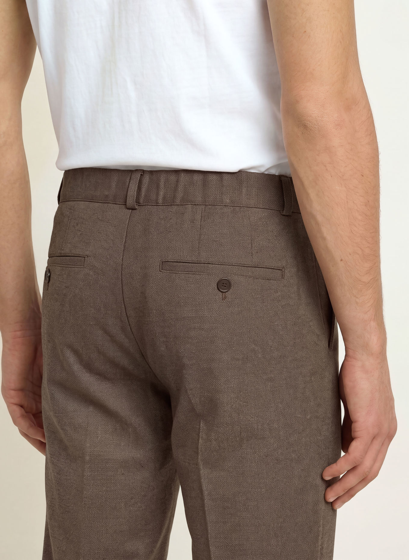 CG - CLUB of GENTS CG CLOW Extra Slim Fit Suit Trousers: 73 DUNKELBRAUN