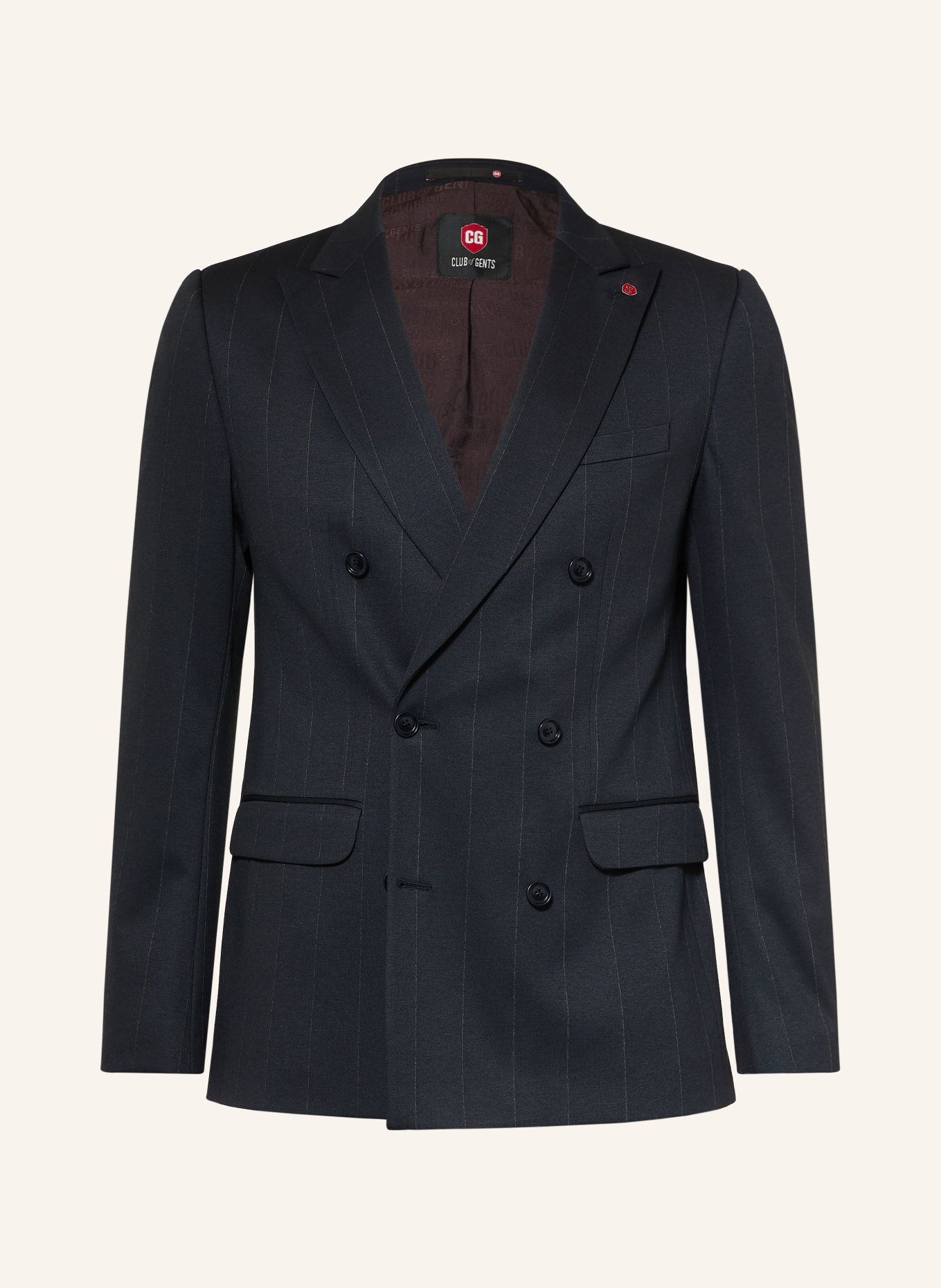 CG - CLUB of GENTS Colbert CG GRINGO Relaxed Fit: 63 DUNKELBLAU