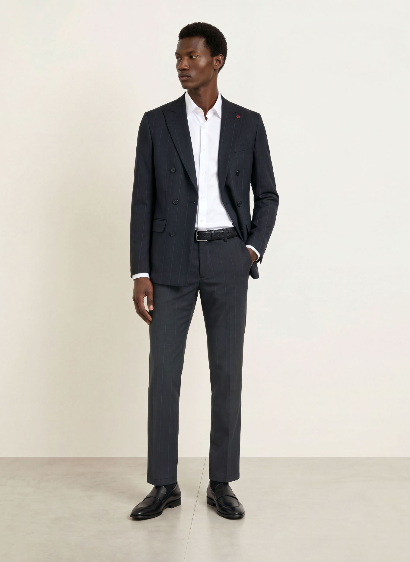 CG - CLUB of GENTS Pantalon CG ORLANDO Relaxed Fit: 63 DUNKELBLAU
