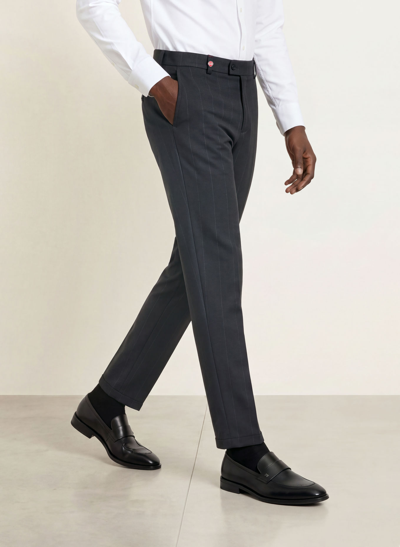 CG - CLUB of GENTS Pantalon CG ORLANDO Relaxed Fit: 63 DUNKELBLAU