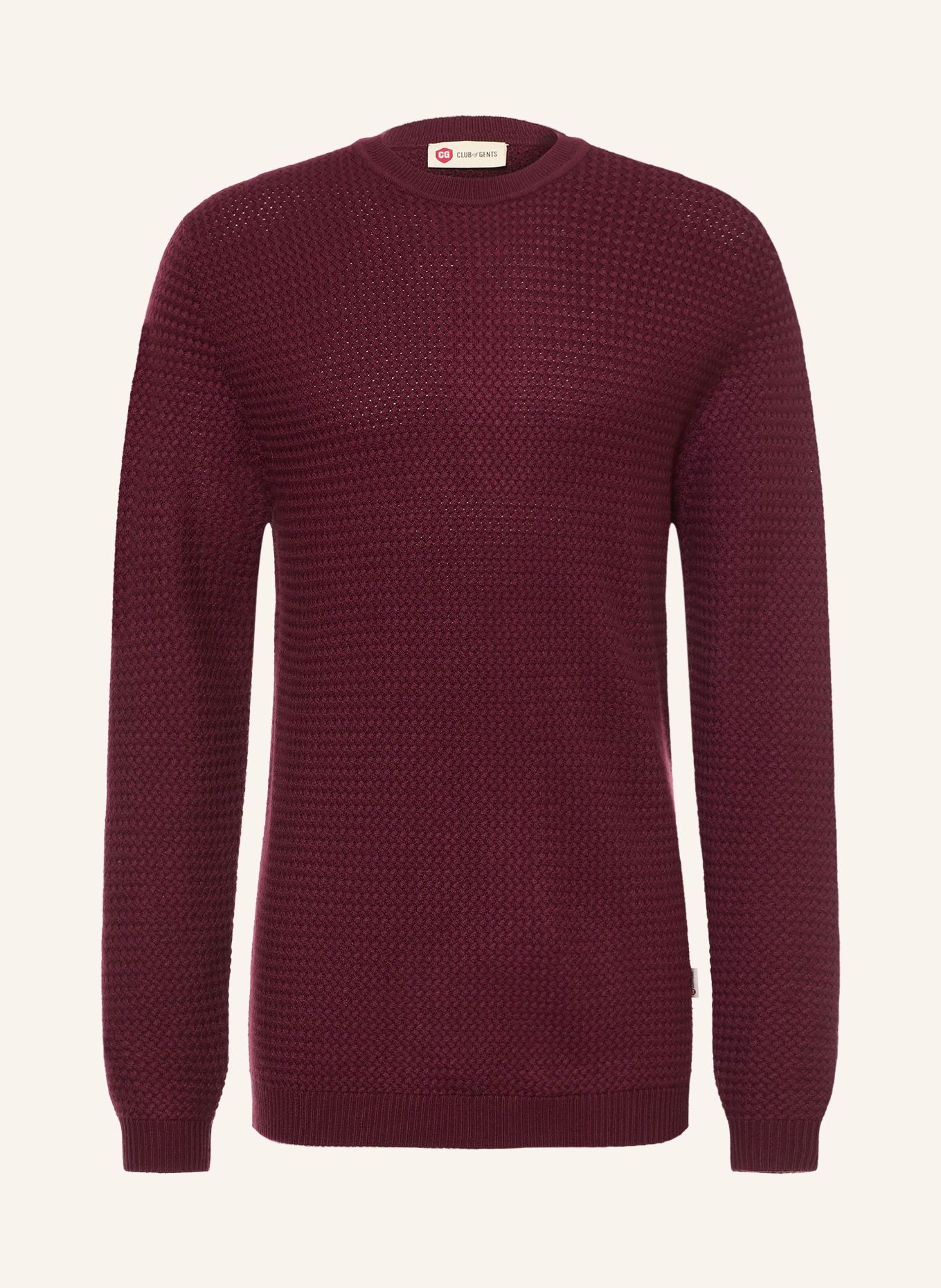 CG - CLUB of GENTS CG BREVIN Sweater: DARK RED