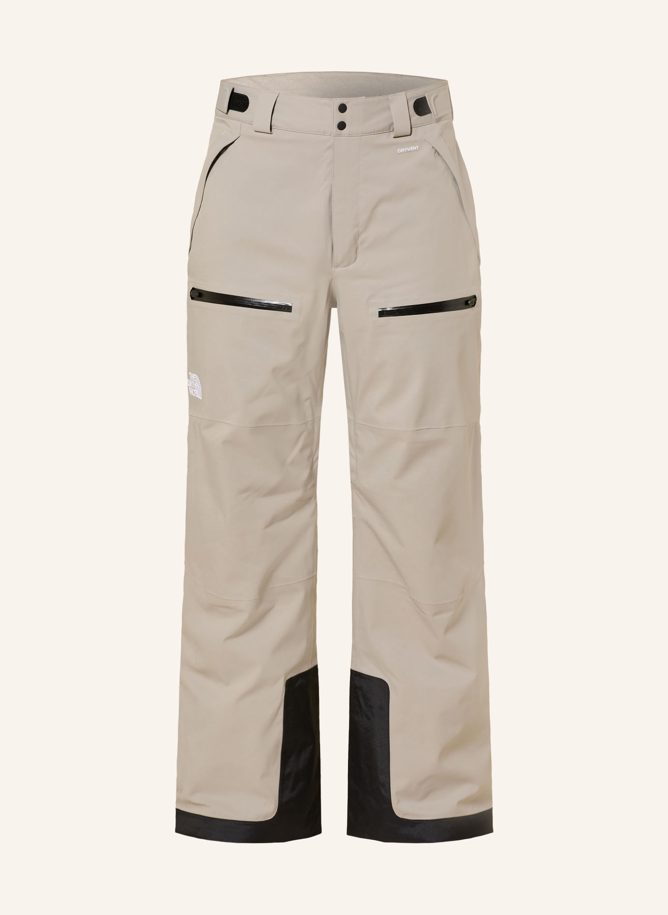 THE NORTH FACE Skibroek CHAKAL: GRIJS / ZWART