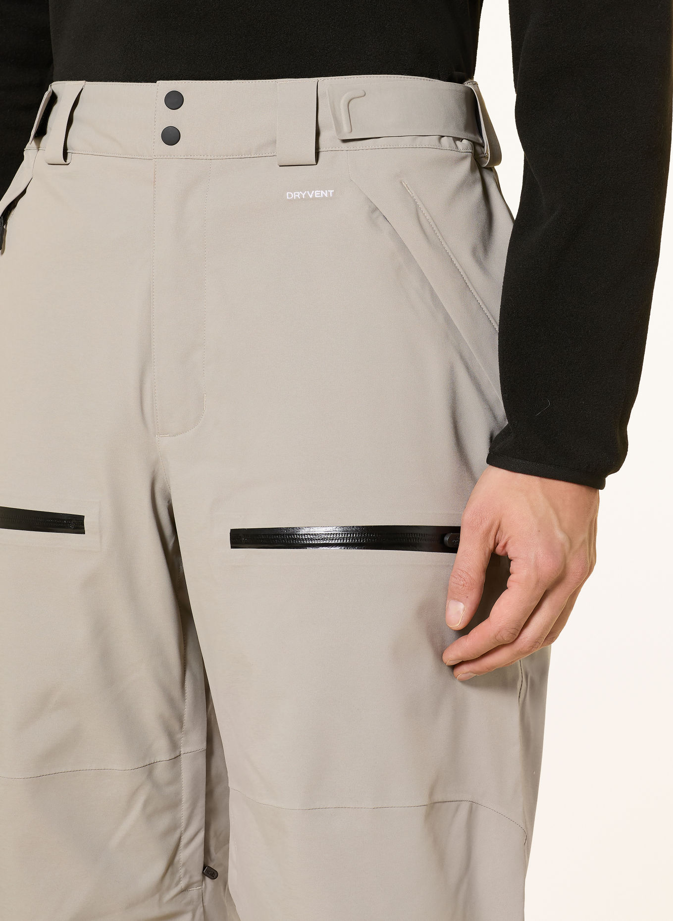 THE NORTH FACE Skibroek CHAKAL: GRIJS / ZWART