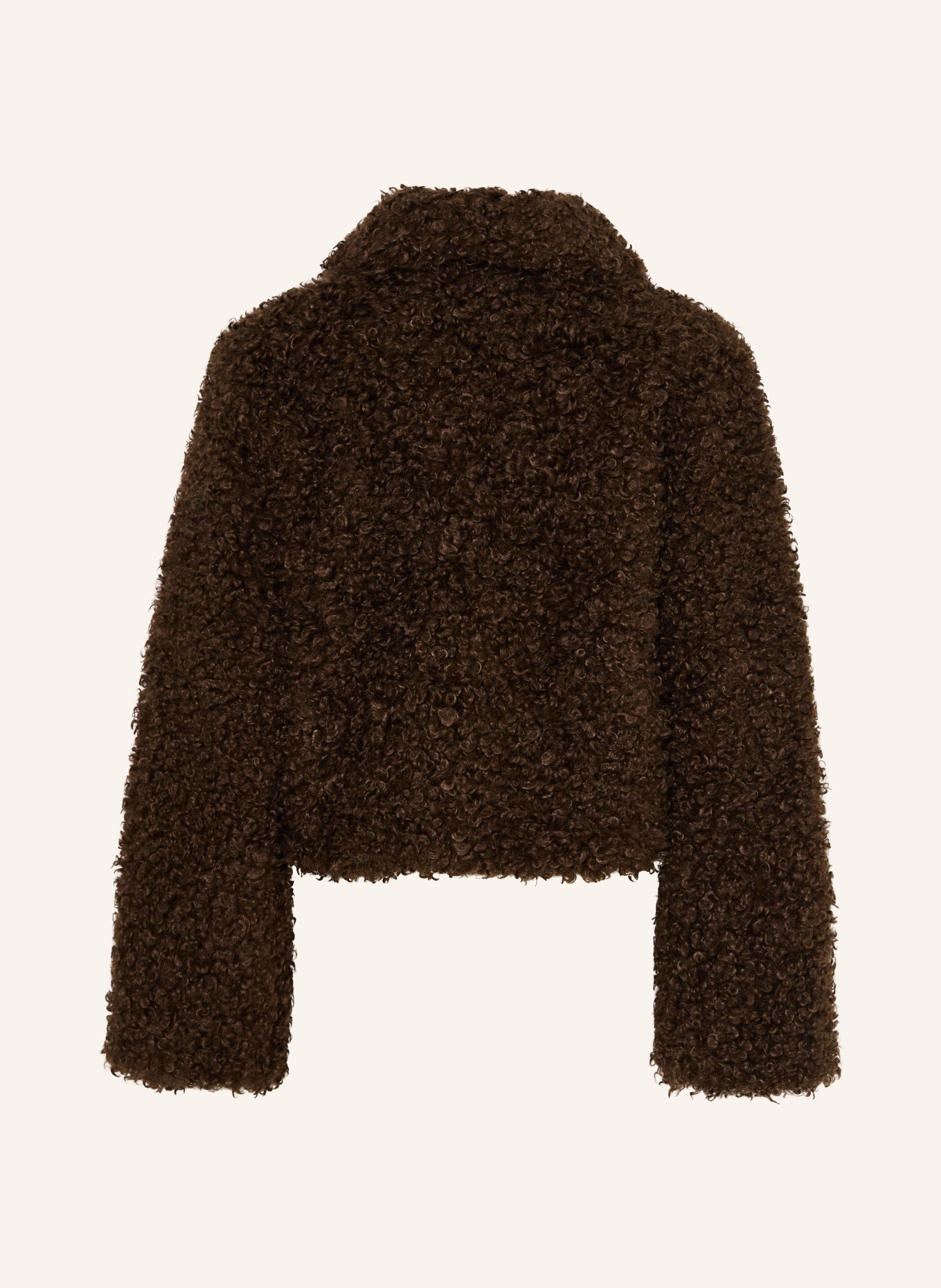 STELLA McCARTNEY KIDS Jas van imitatiebont: MARRON FONCÉ
