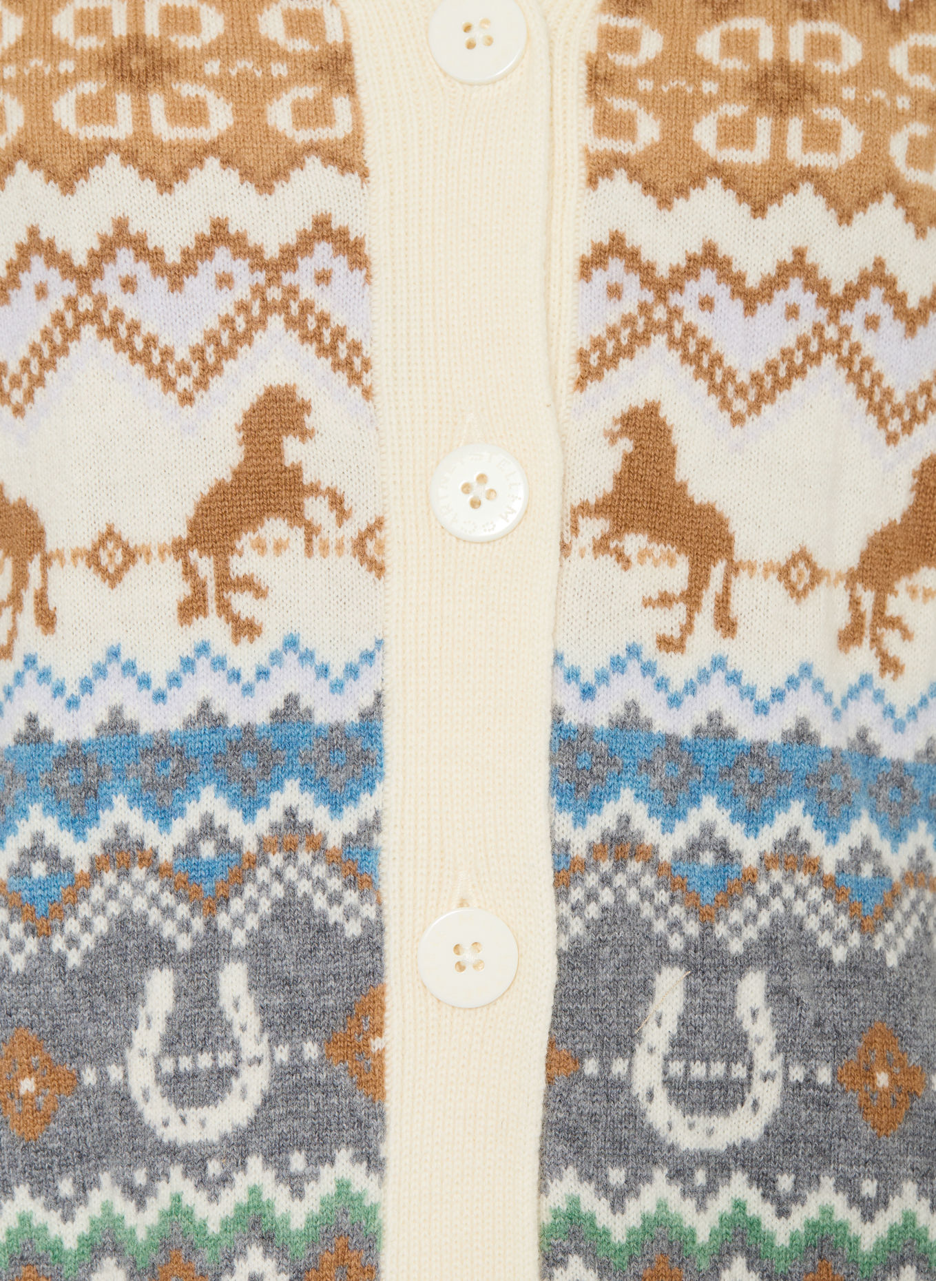 STELLA McCARTNEY KIDS Vest: CRÈME / CAMEL / ROZE