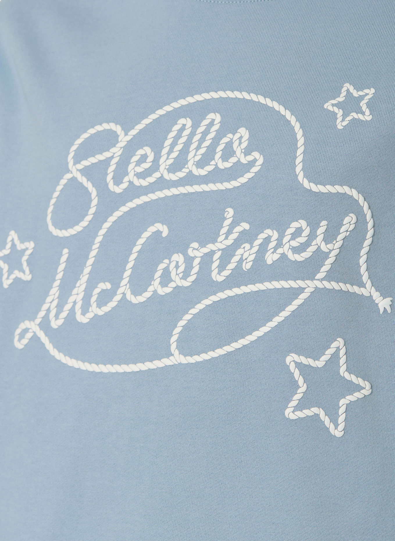 STELLA McCARTNEY KIDS Sweatshirt: BLAUWGRIJS / WIT