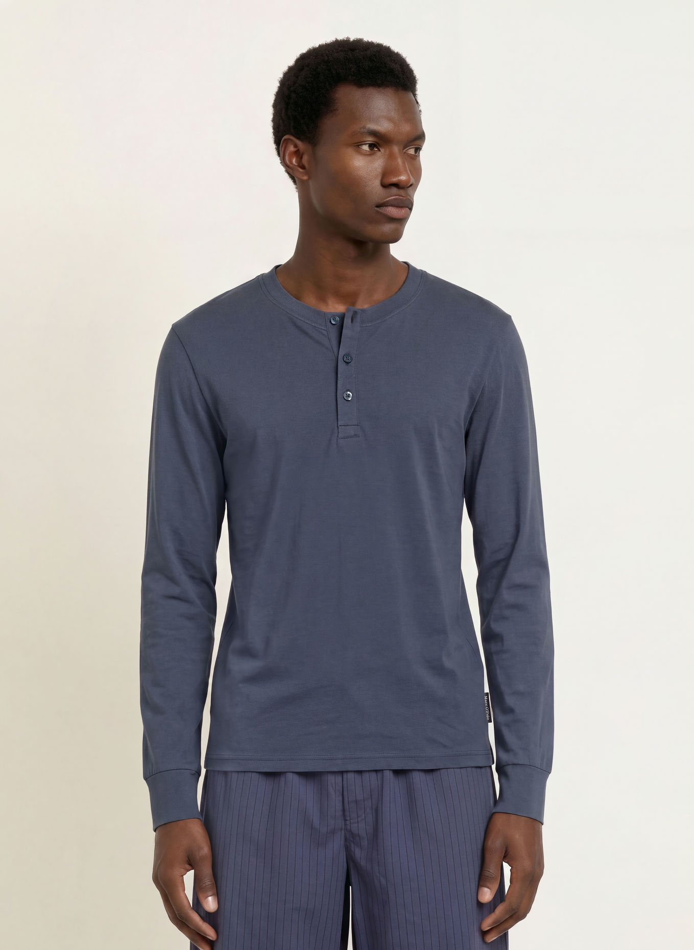 Marc O'Polo Haut de pyjama: BLEU FONCÉ