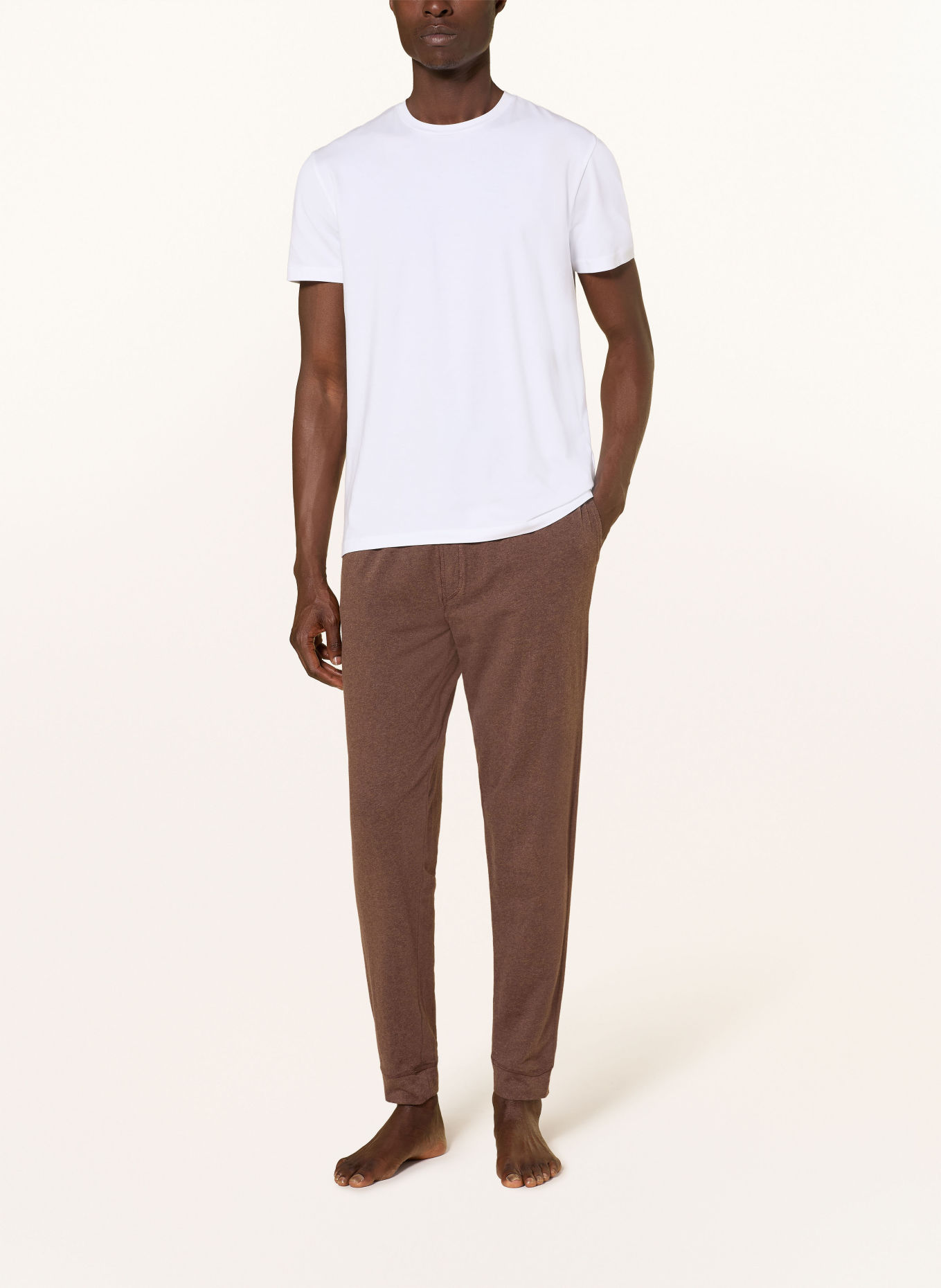 Marc O'Polo Pajama bottoms: DARK BROWN
