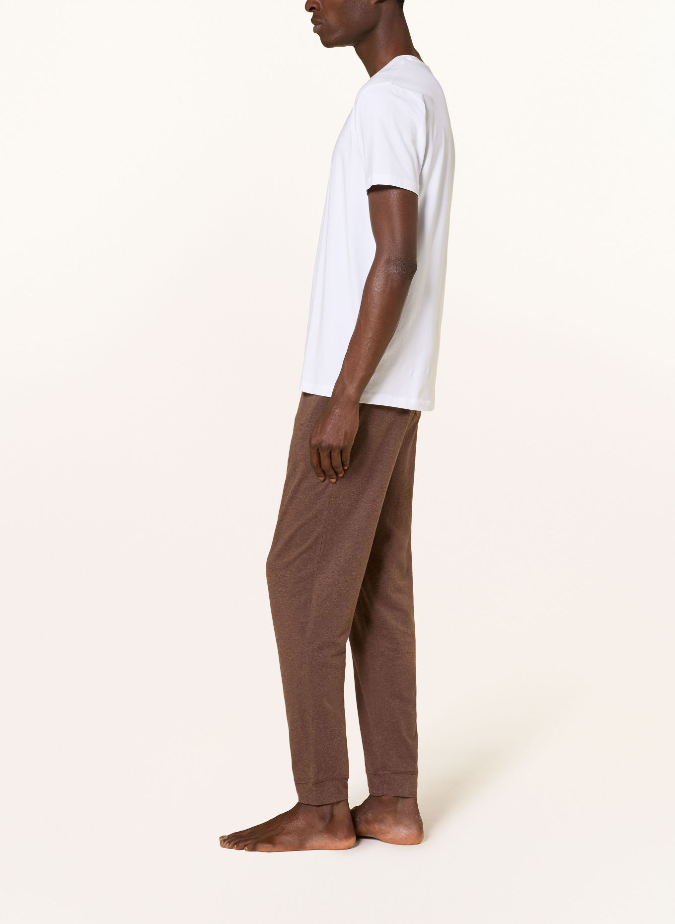Marc O'Polo Pajama bottoms: DARK BROWN