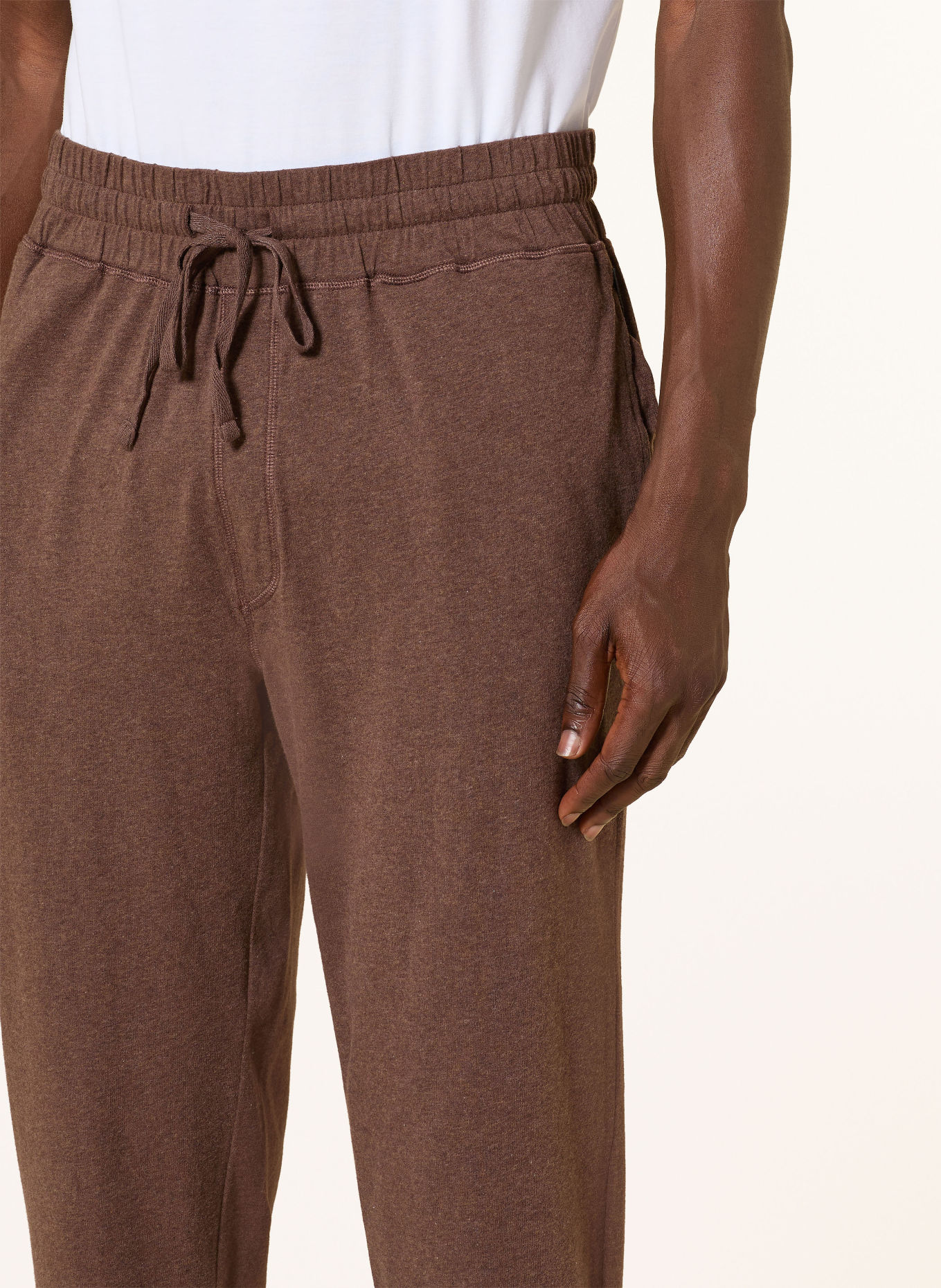 Marc O'Polo Pajama bottoms: DARK BROWN