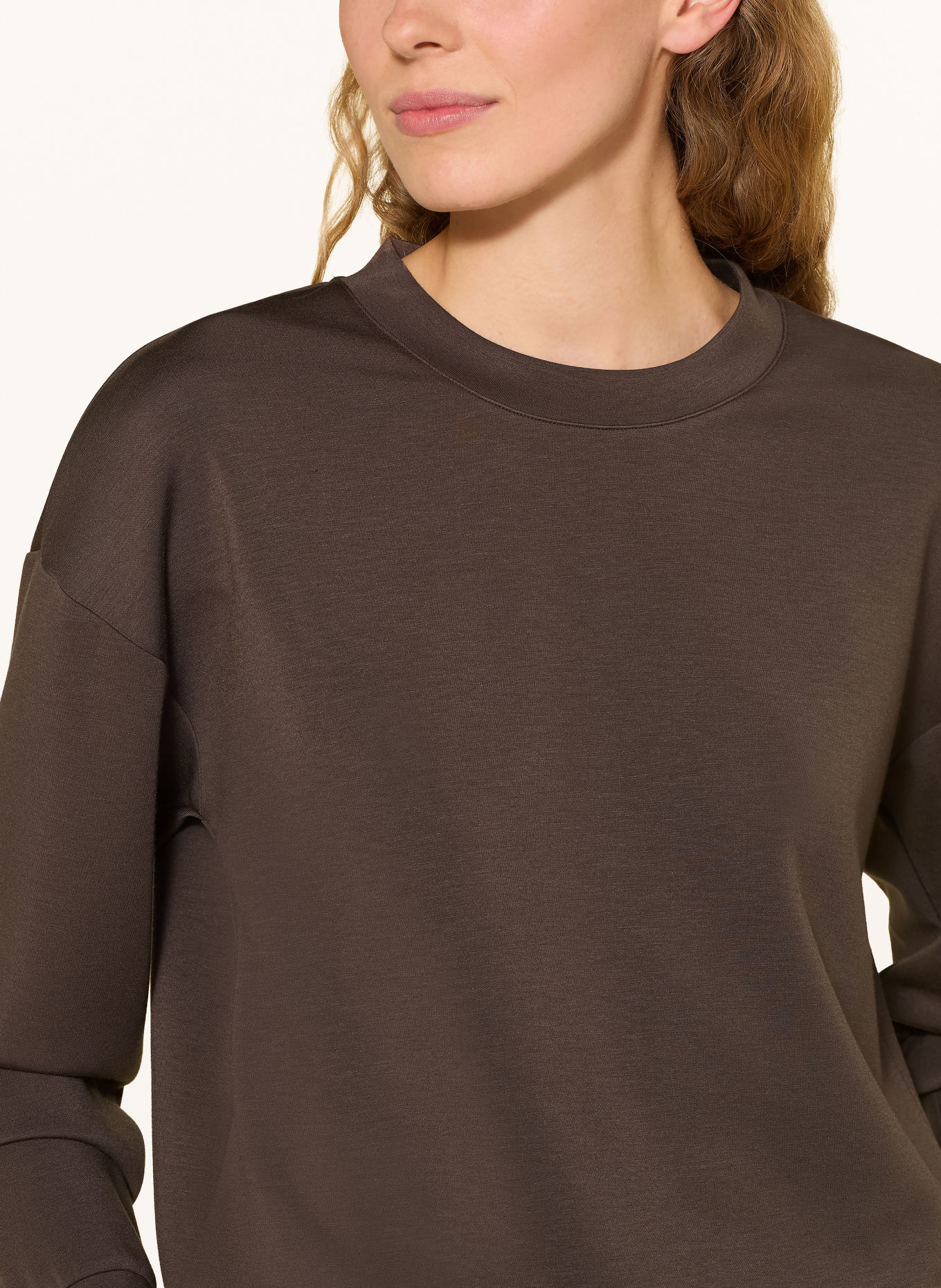 Marc O'Polo Sweatshirt loungewear: MARRON FONCÉ