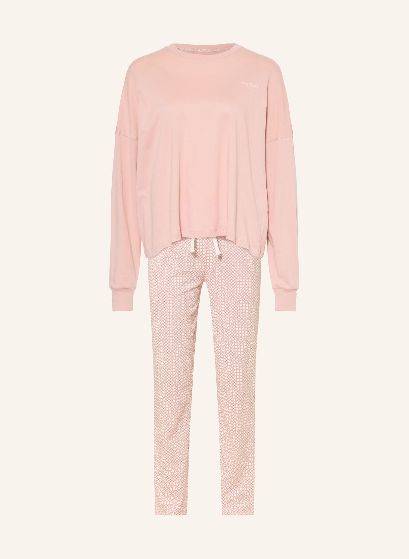 Marc O'Polo Pyjamas: ROSA / HVID