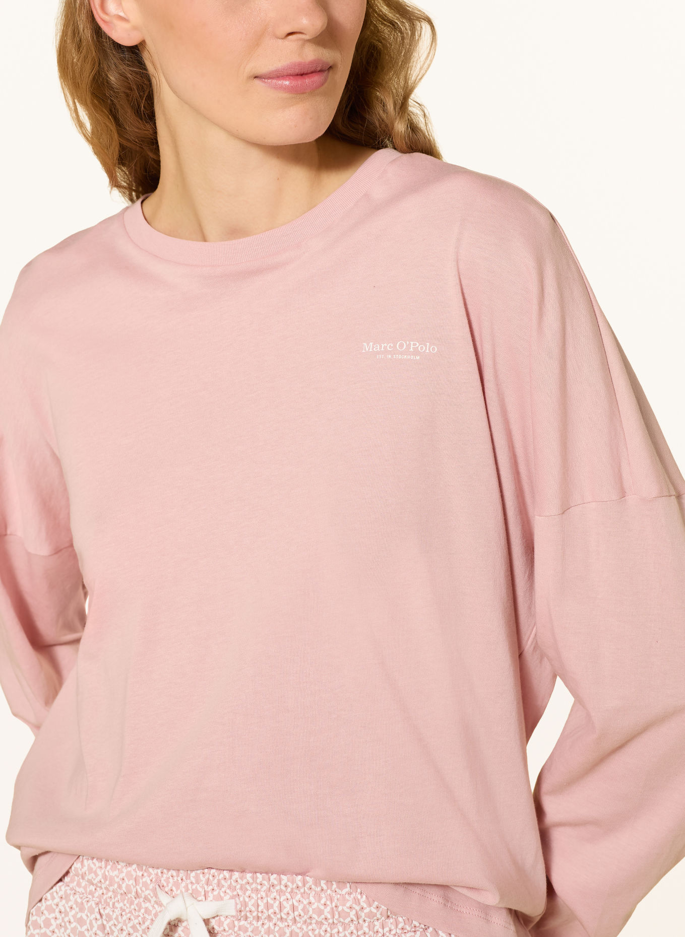 Marc O'Polo Pyjamas: ROSA / HVID