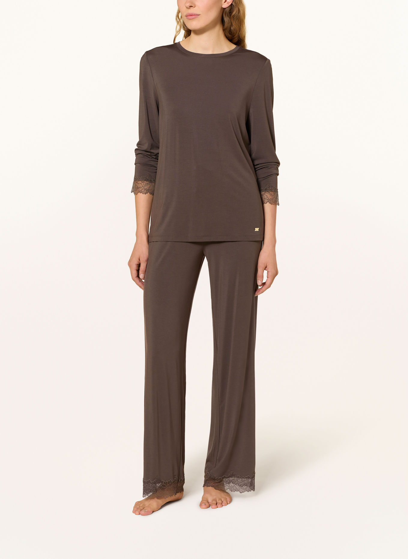 JOOP! Pyjamabroek: MARRON FONCÉ