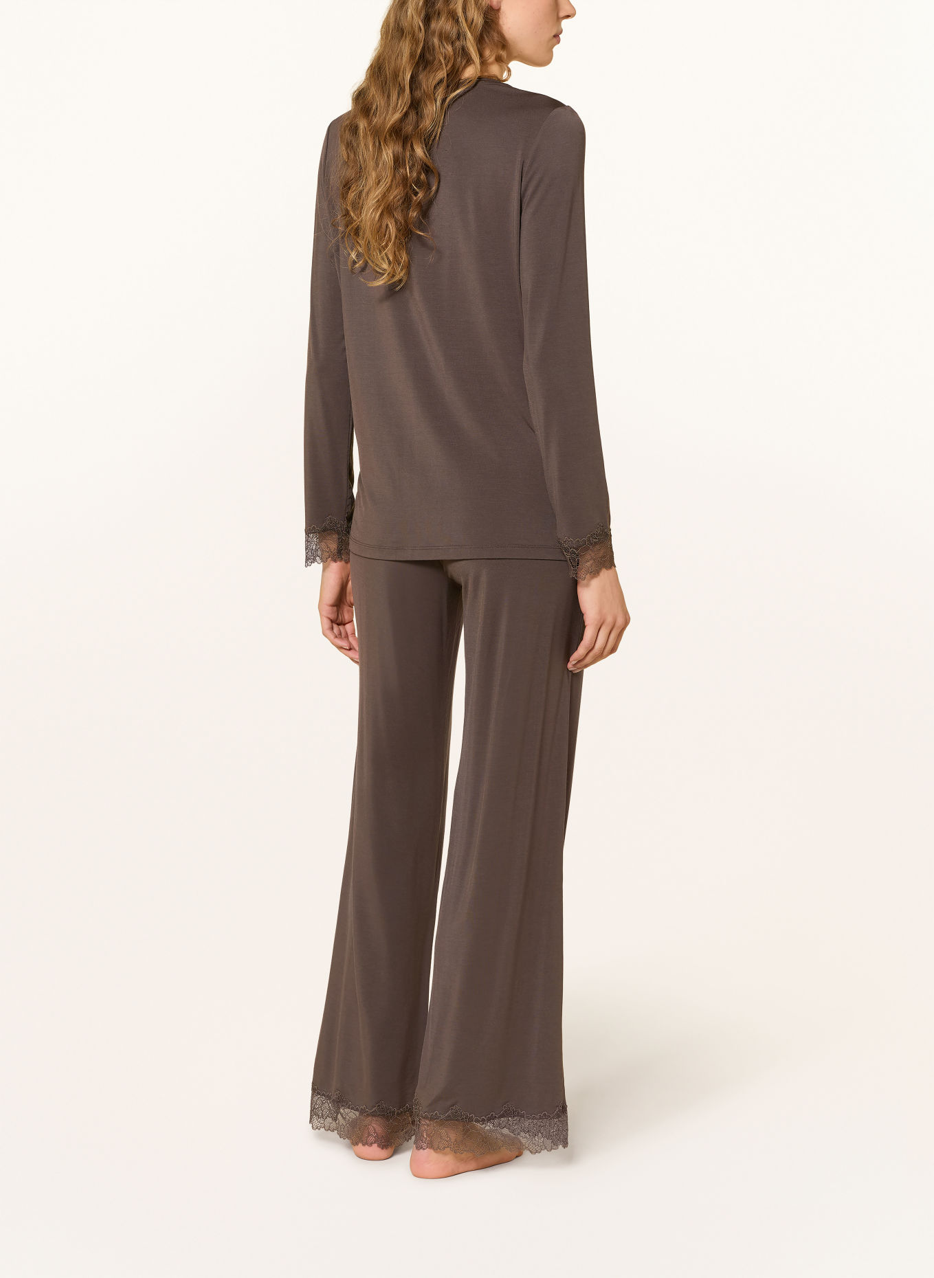 JOOP! Pyjamabroek: MARRON FONCÉ