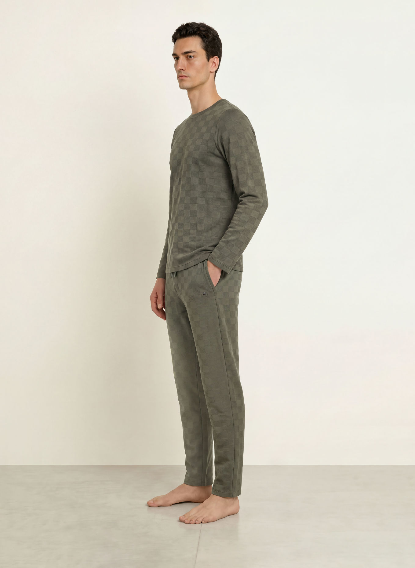 JOOP! Lounge-Sweatshirt: KHAKI