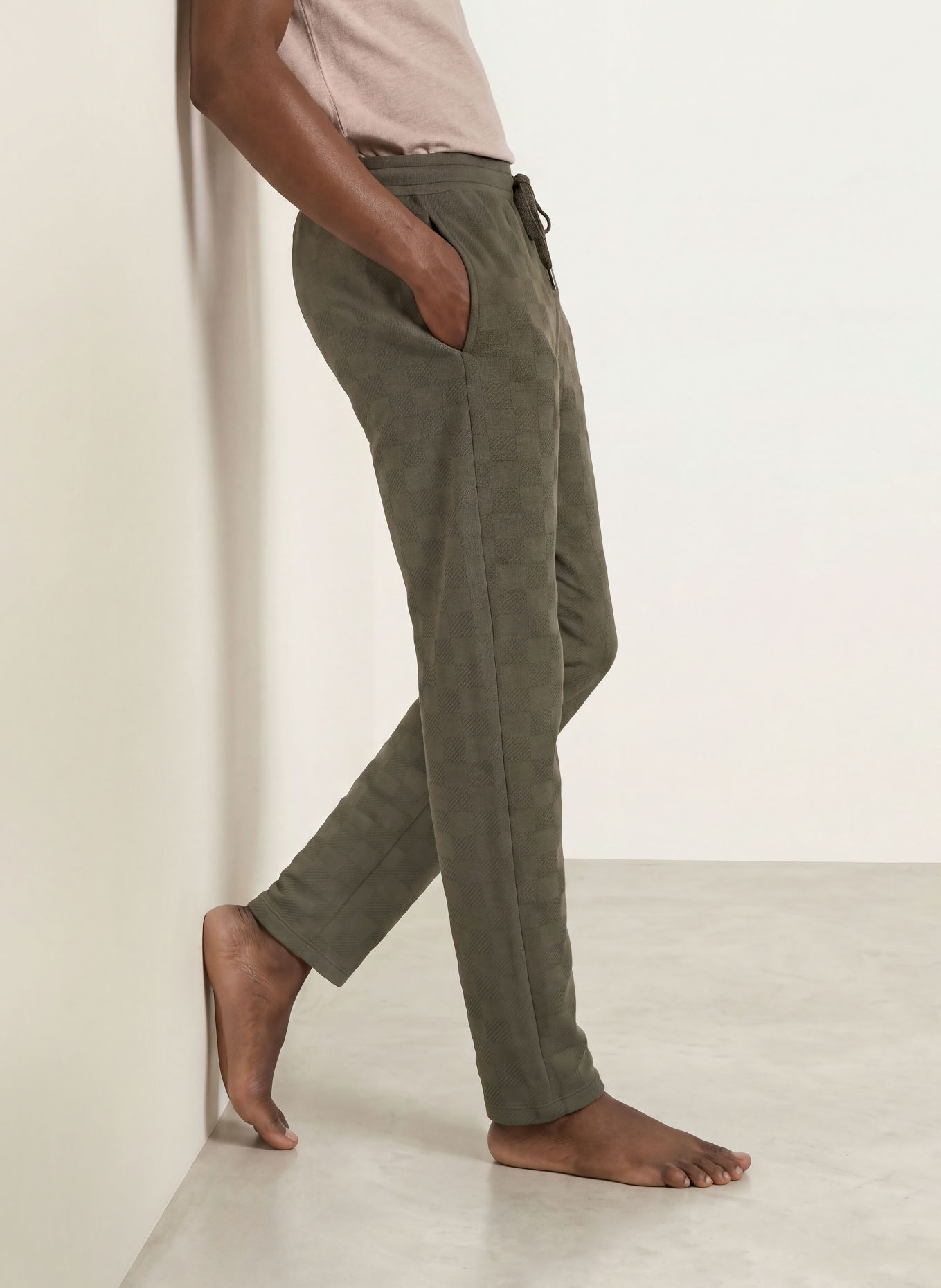 JOOP! Spodnie typu lounge: KHAKI