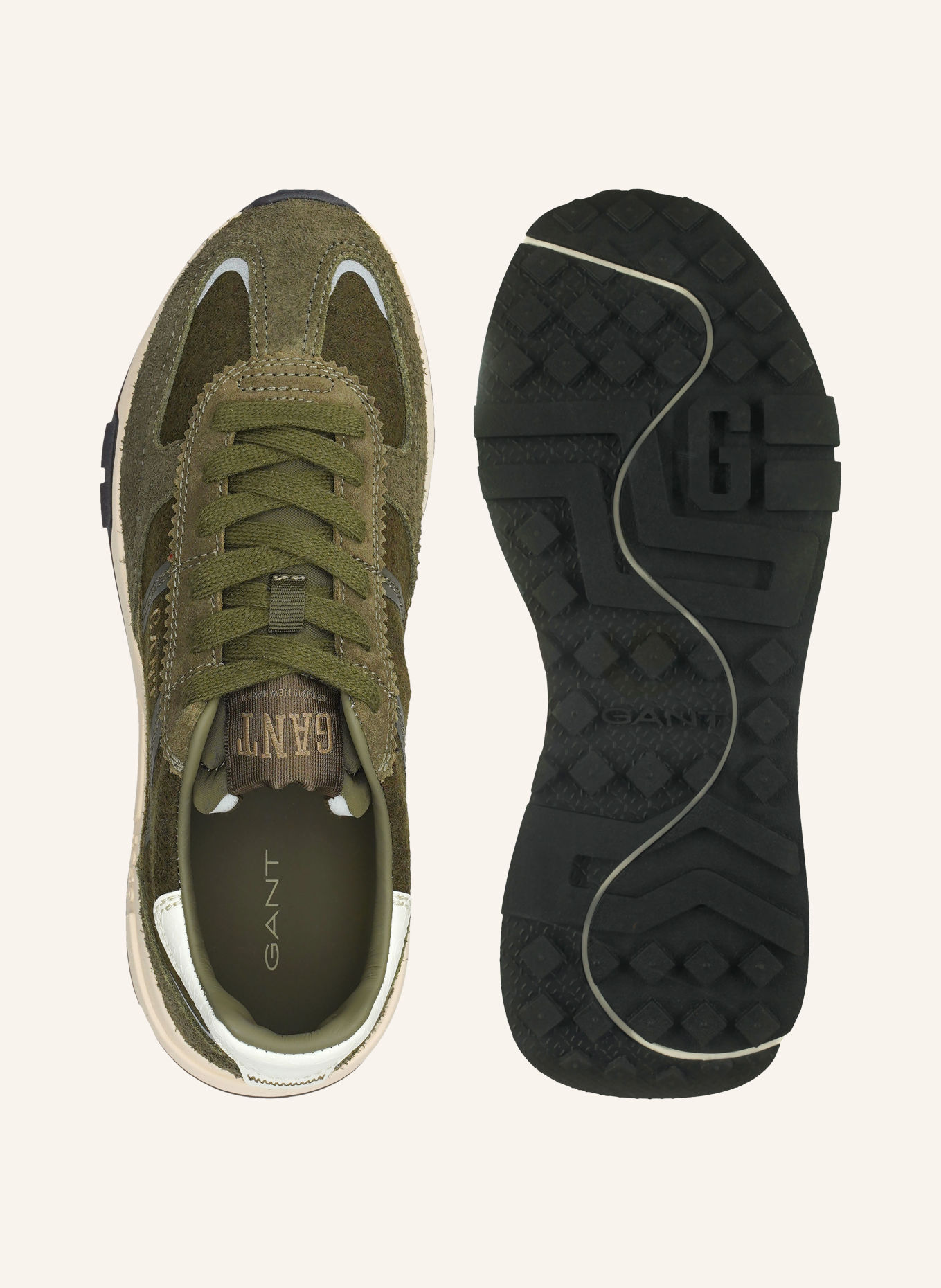 GANT Sneaker YOUTRON: KHAKI / ECRU / OLIV