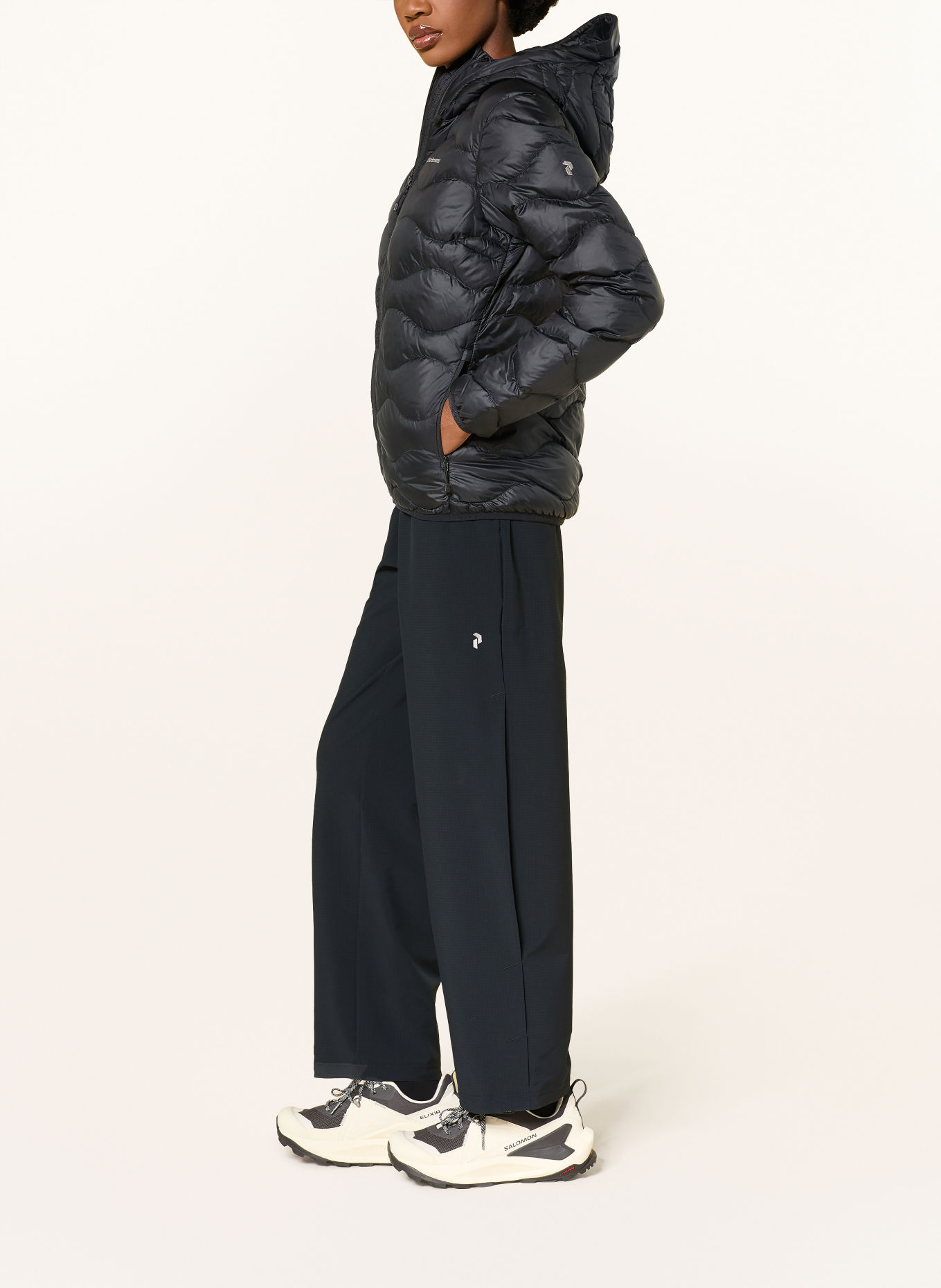 Peak Performance Trekkingbroek BACKER GRID: ZWART