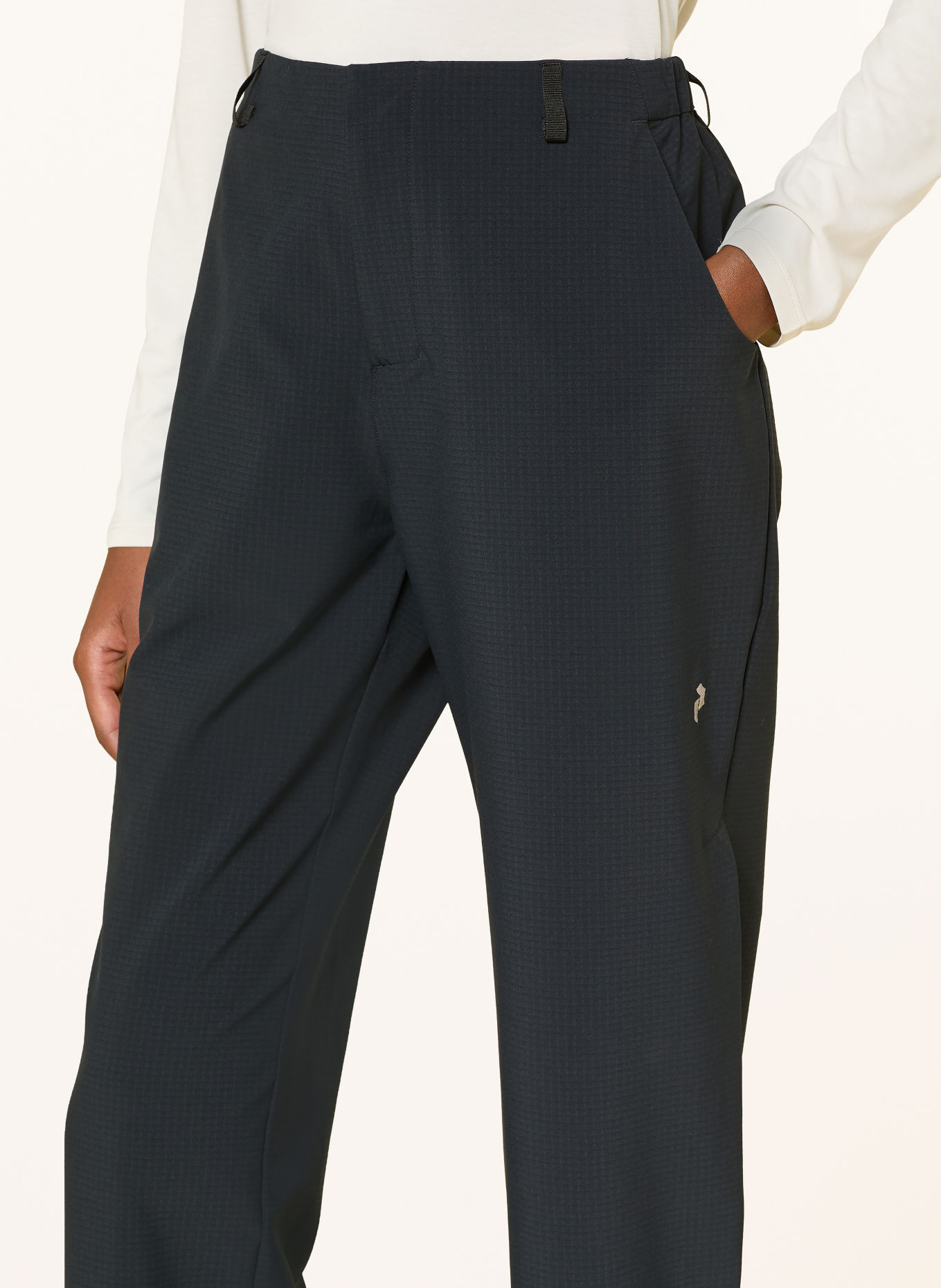 Peak Performance Trekkingbroek BACKER GRID: ZWART