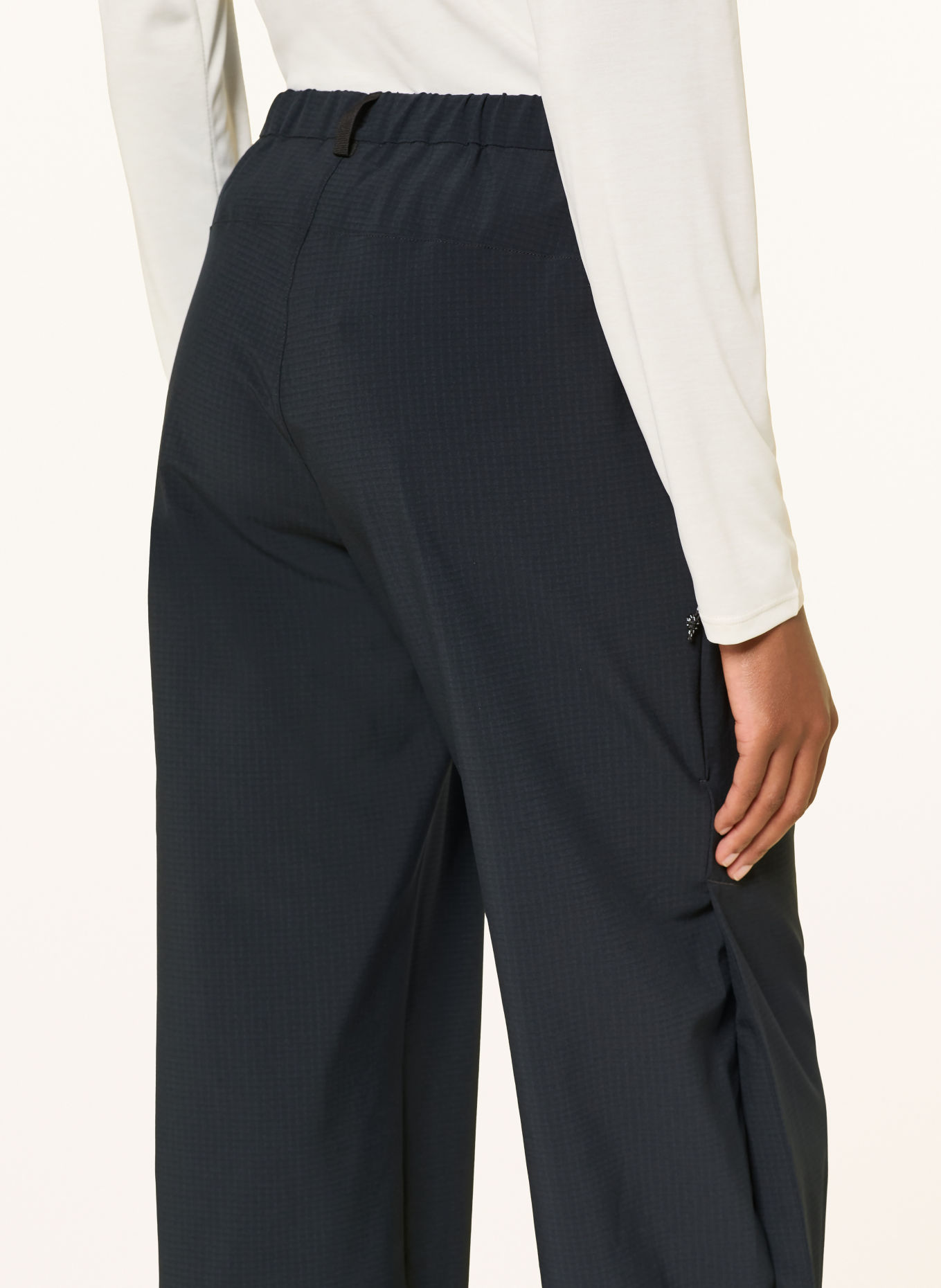 Peak Performance Trekkingbroek BACKER GRID: ZWART