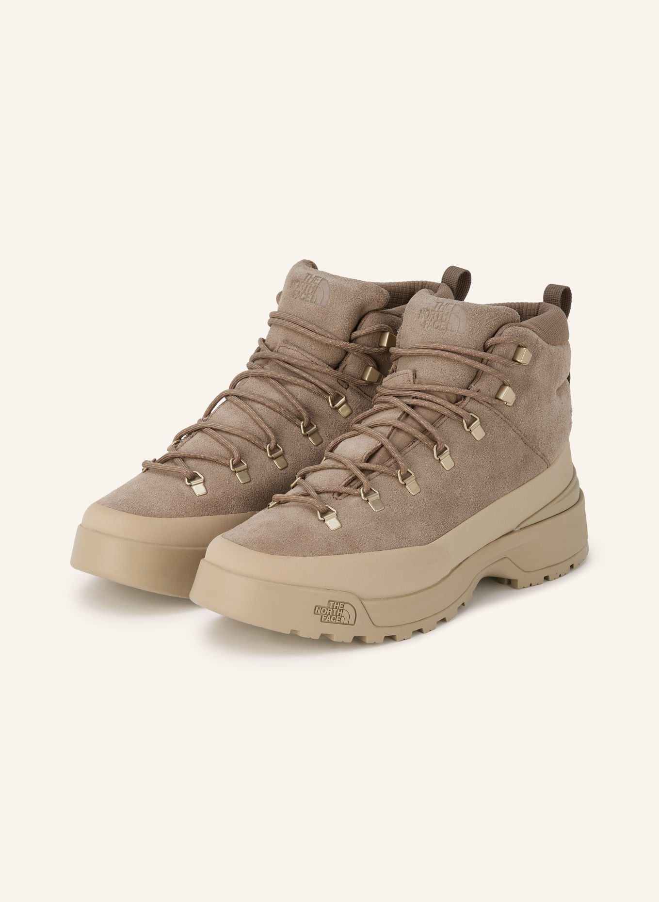 THE NORTH FACE Schnürboots GLENCLYFFE MID INSULATED: TAUPE