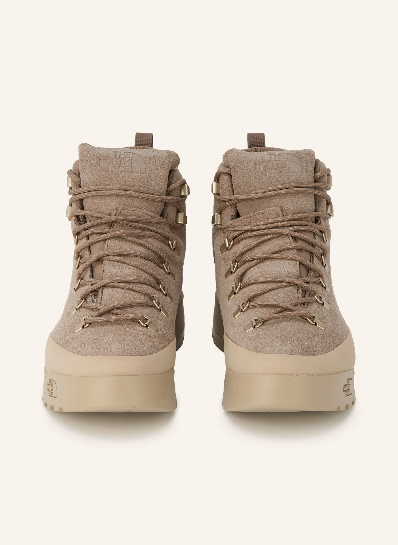 THE NORTH FACE Schnürboots GLENCLYFFE MID INSULATED: TAUPE