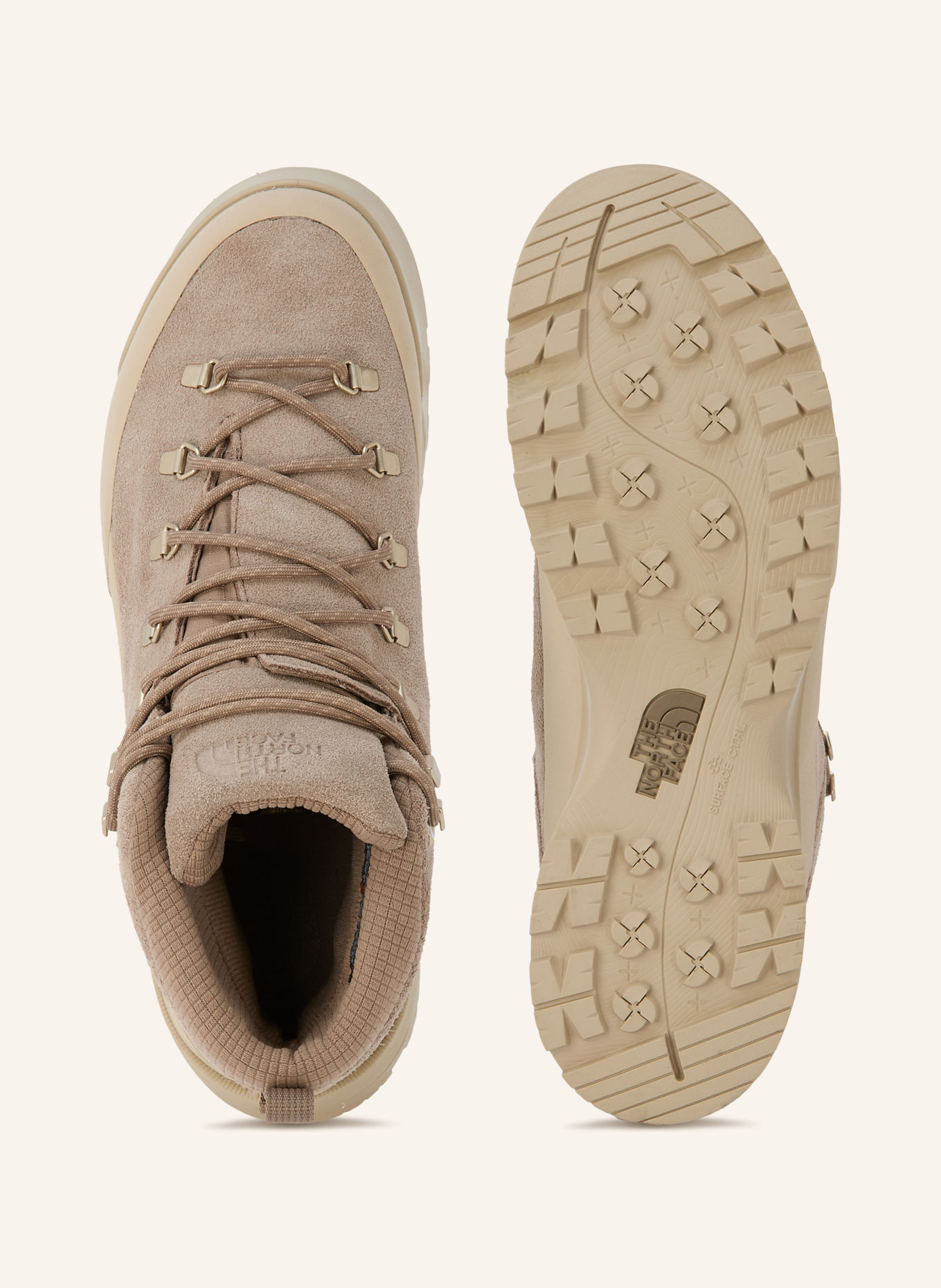 THE NORTH FACE Schnürboots GLENCLYFFE MID INSULATED: TAUPE
