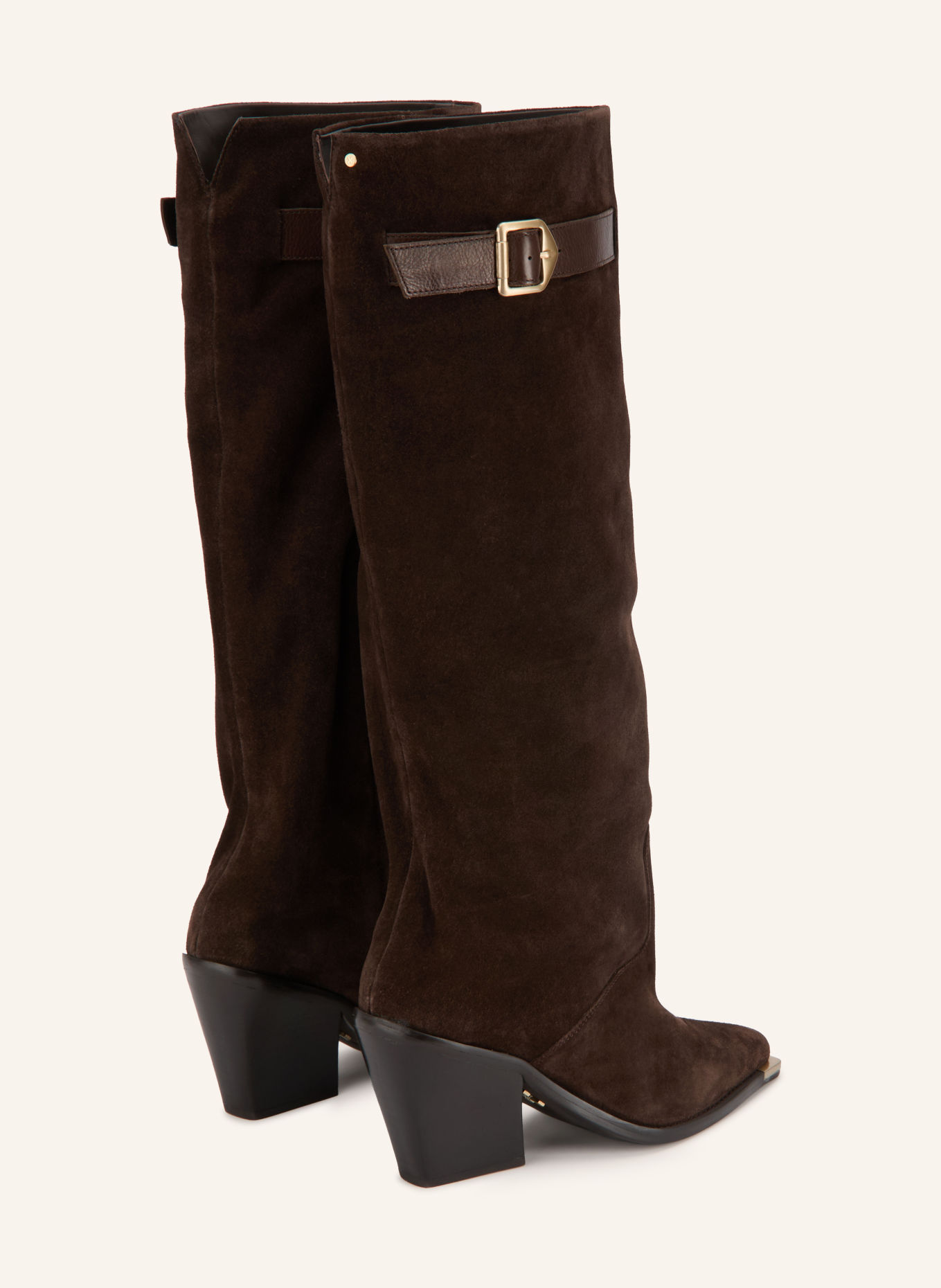 BRONX Cowboylaarzen NIEUWE COLLECTIE: MARRON FONCÉ