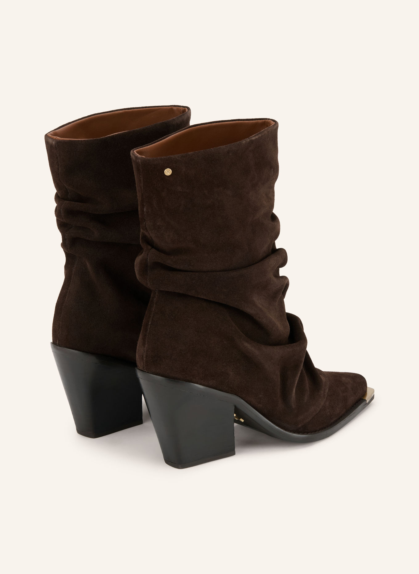 BRONX Cowboylaarzen NEW-KOLE: MARRON FONCÉ