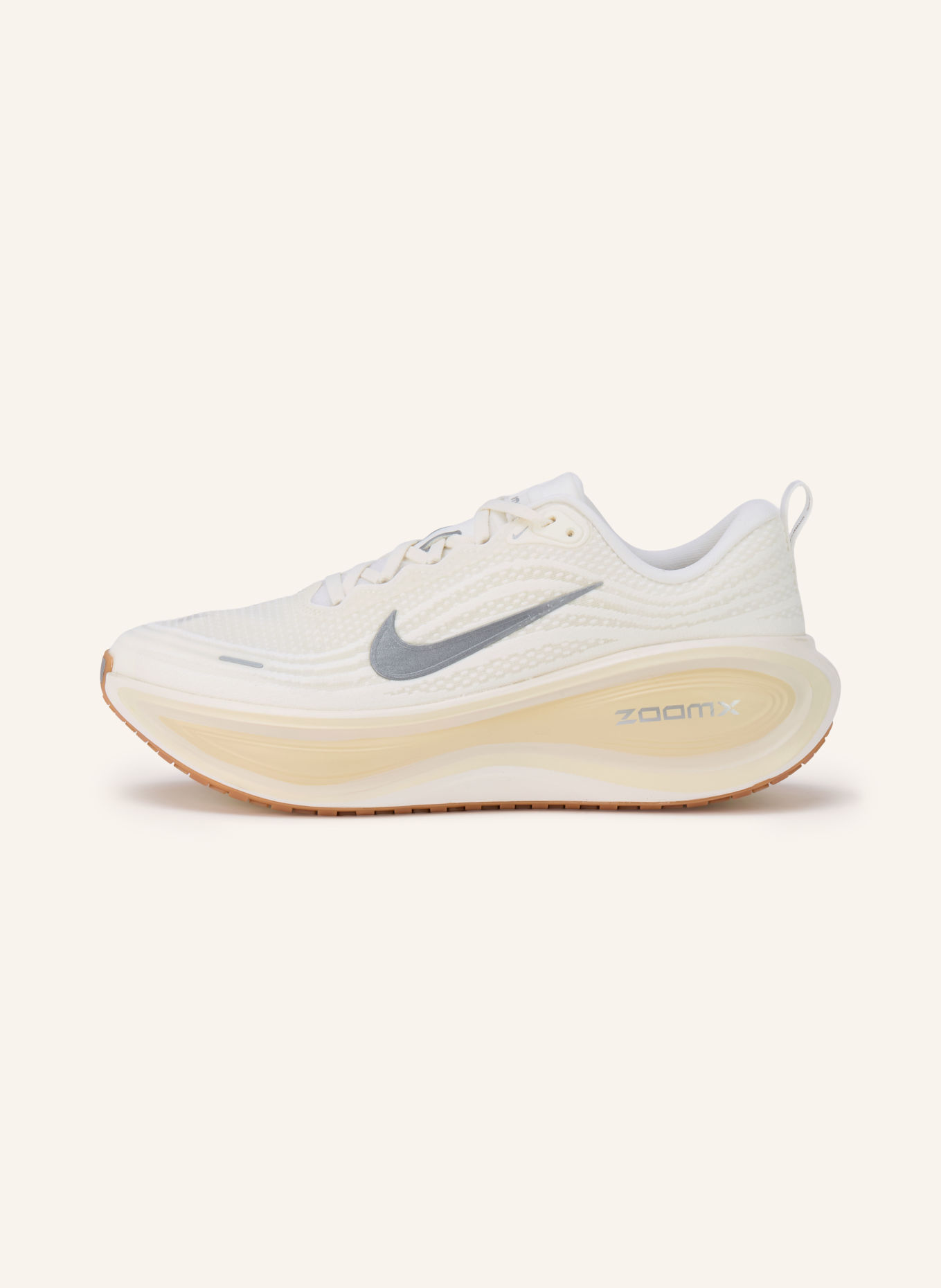 Nike Hardloopschoenen VOMERO PLUS: ECRU / ZILVER / WIT