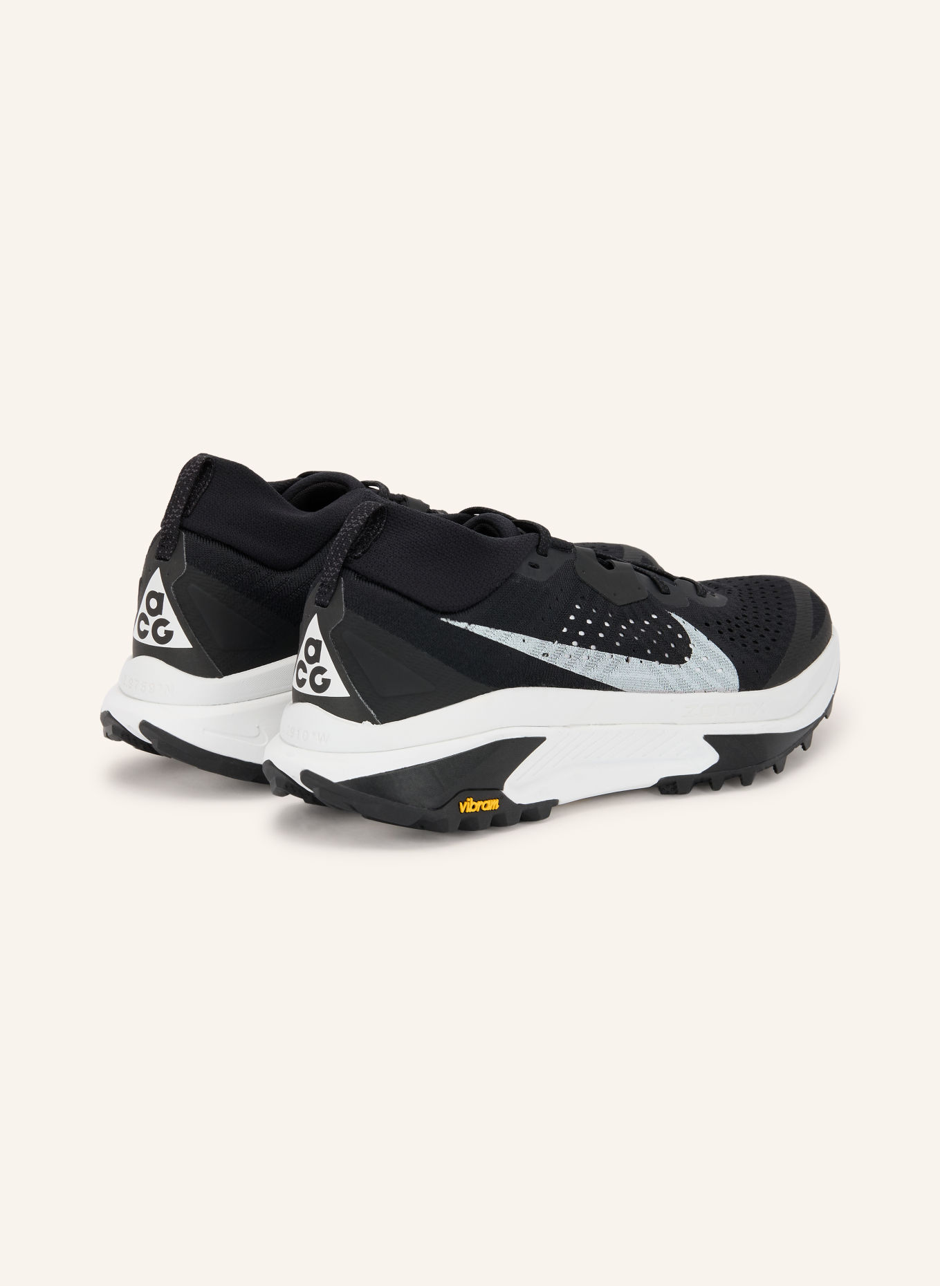 Nike ACG ZEGAMA TRAIL Trail running shoes: BLACK / WHITE