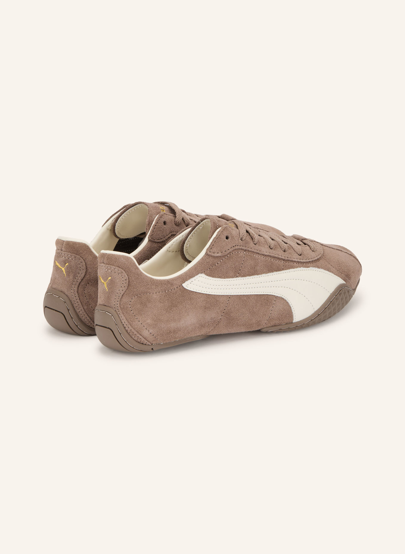 PUMA K-STREET Sneakers: TAUPE / WHITE