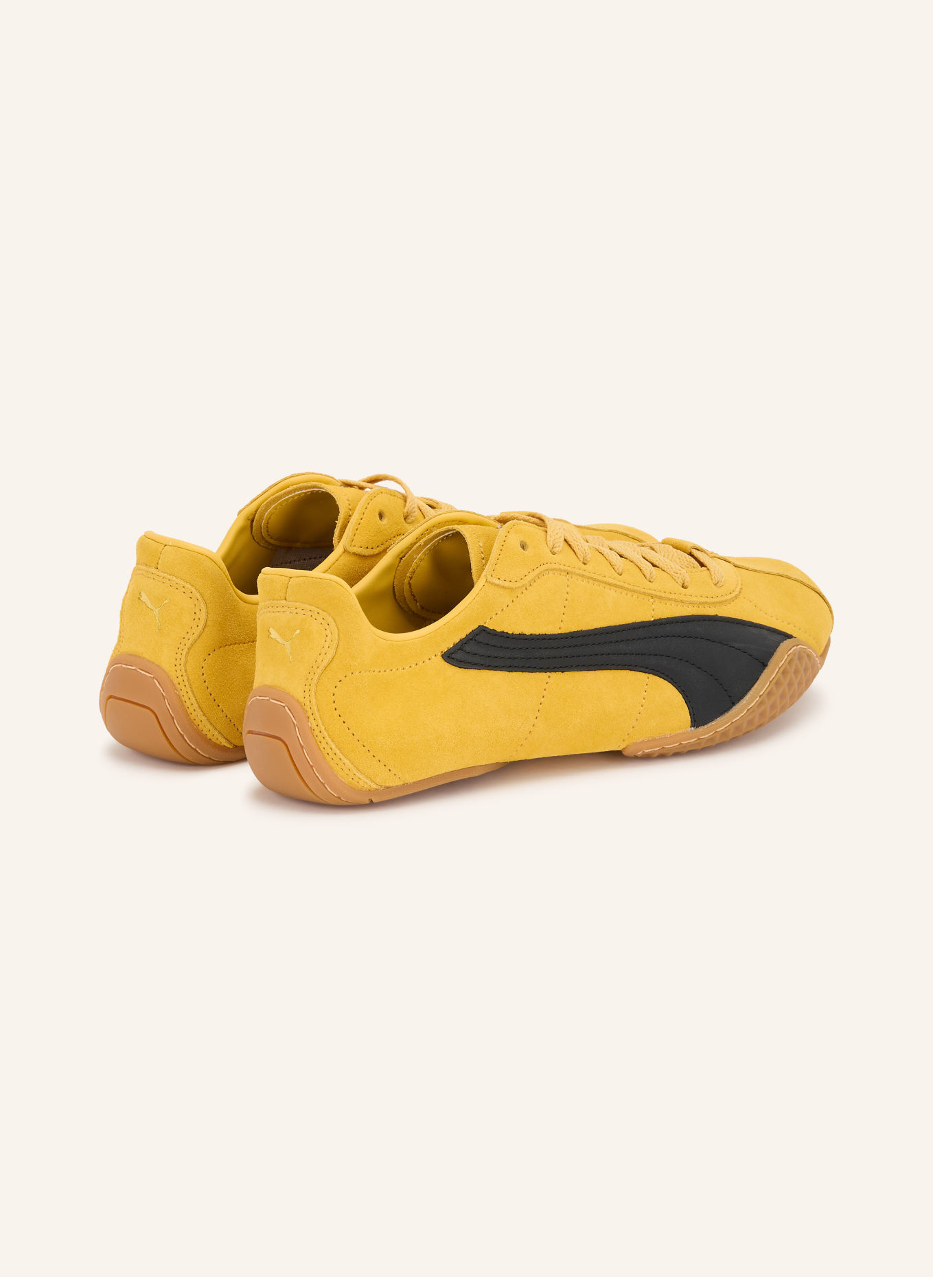 PUMA Sneakers K-STREET: DONKERGEEL / GOUD / ZWART