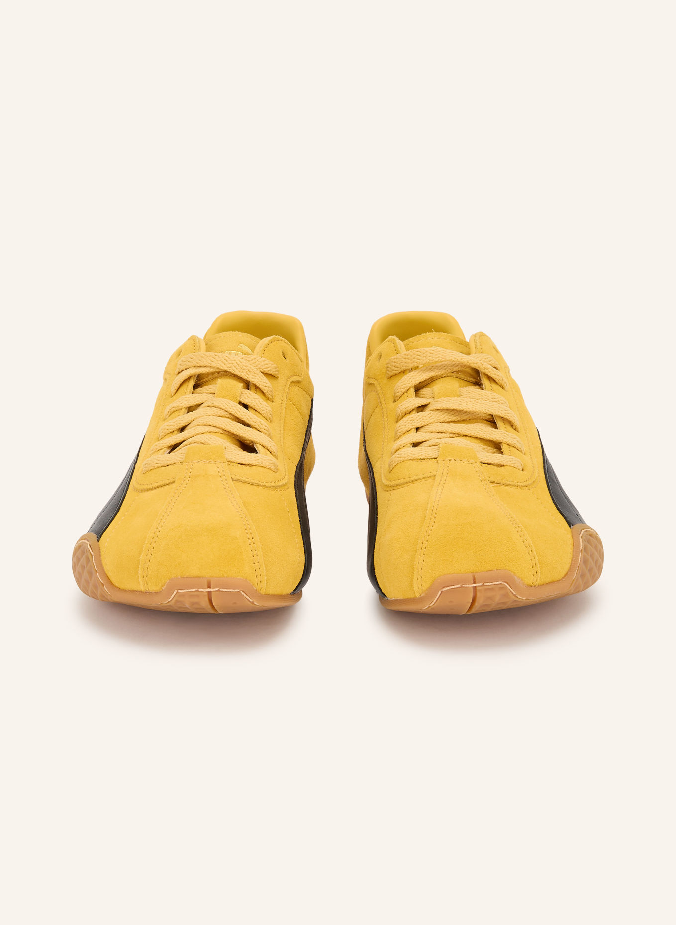 PUMA Sneakers K-STREET: DONKERGEEL / GOUD / ZWART