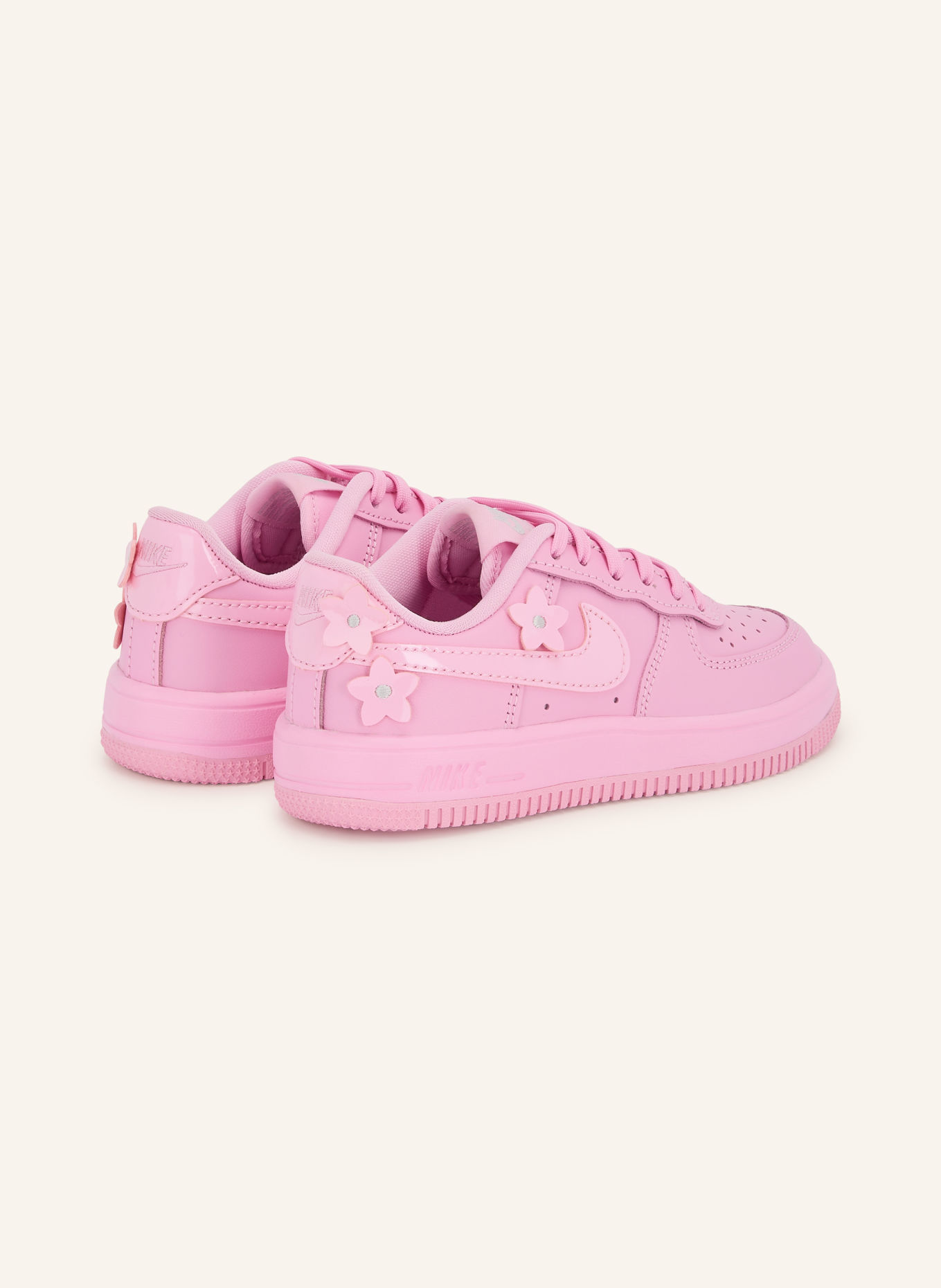Nike FORCE 1 KI FLORET LACE Sneakers: PINK