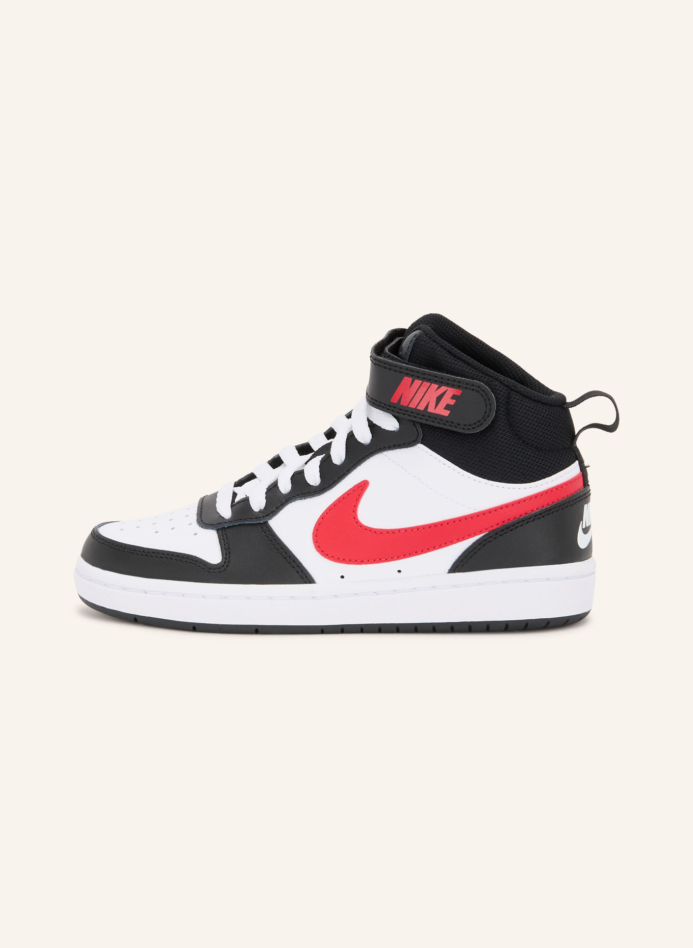 Nike High-top sneakers COURT BOROUGH MID 2: BLACK / DARK BLUE / WHITE